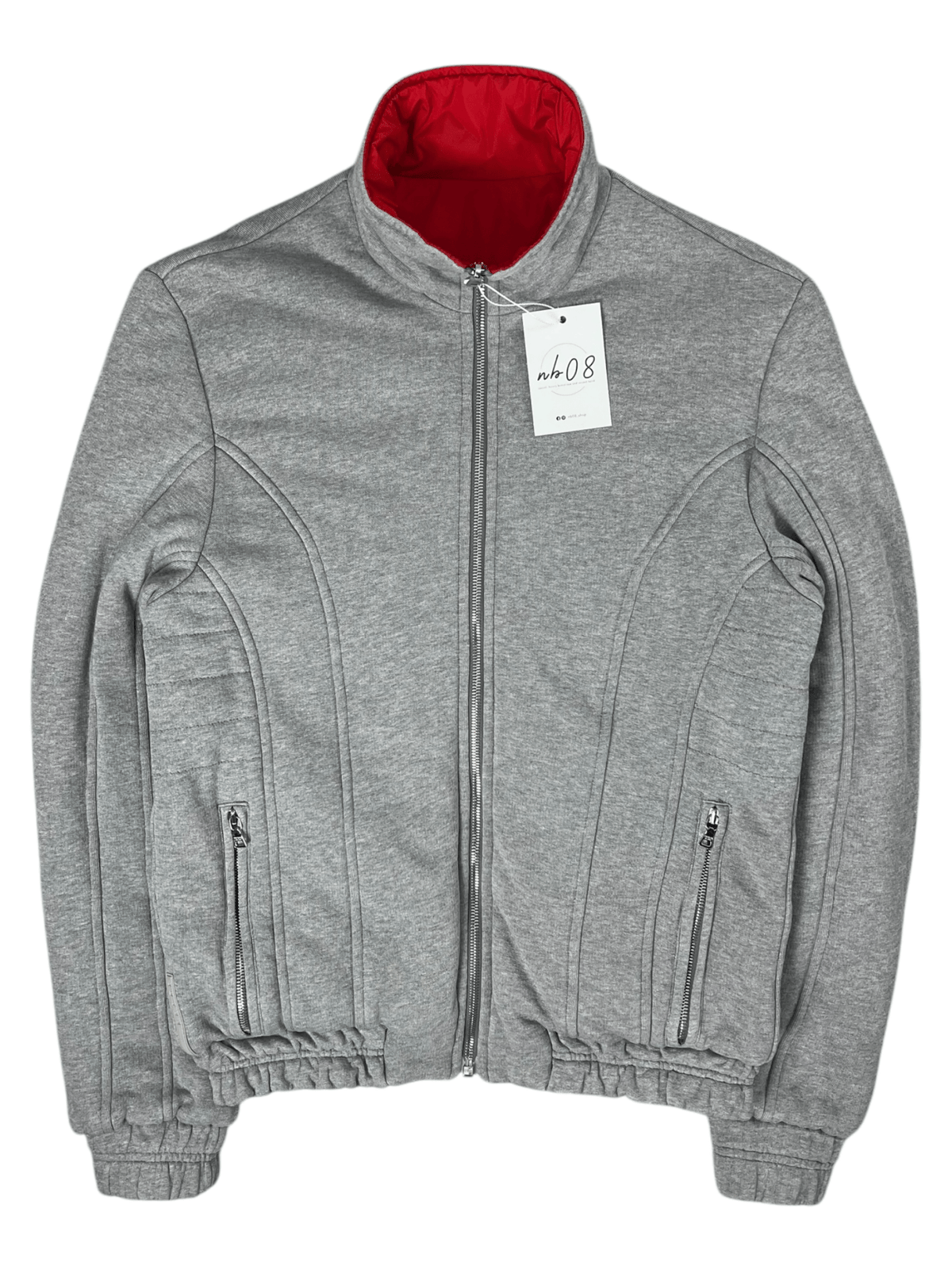 Veste Réversible Prada gris taille S, seconde main authentifiée NB08 — vue 1