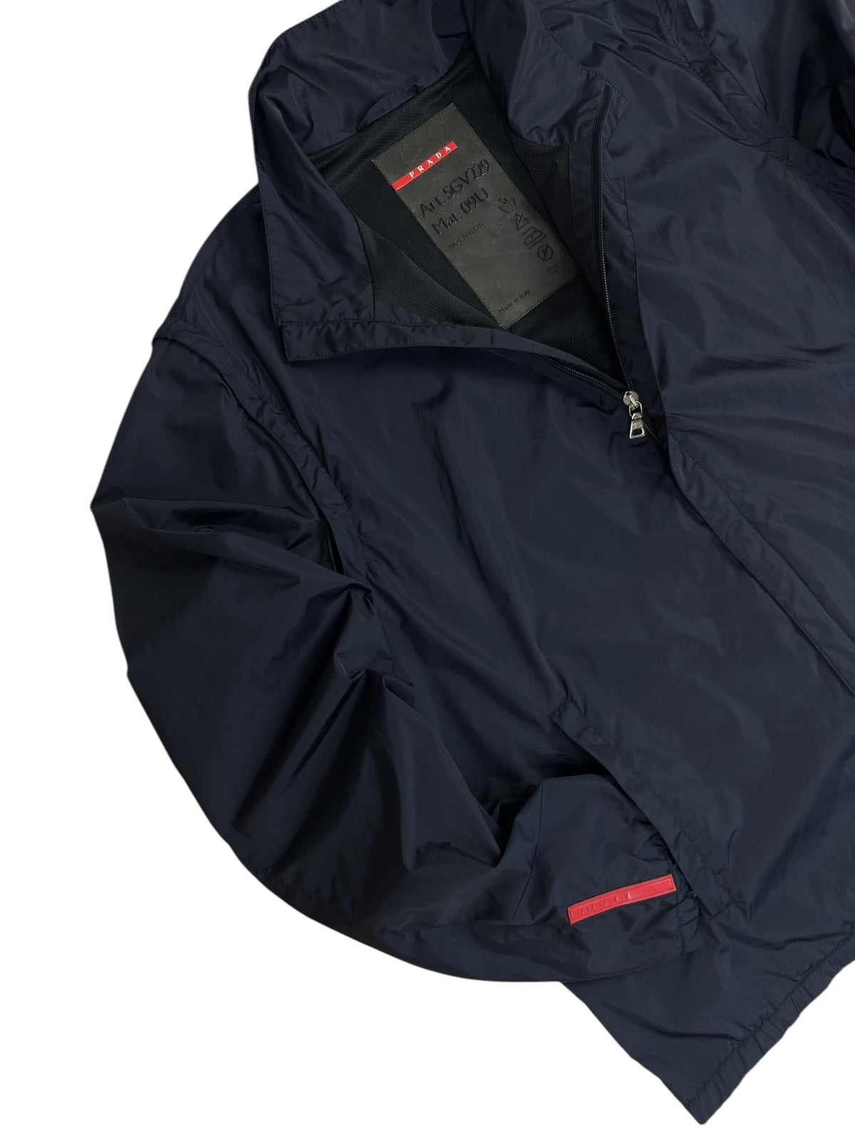 Veste Prada marine taille 52 - Vue de dos
