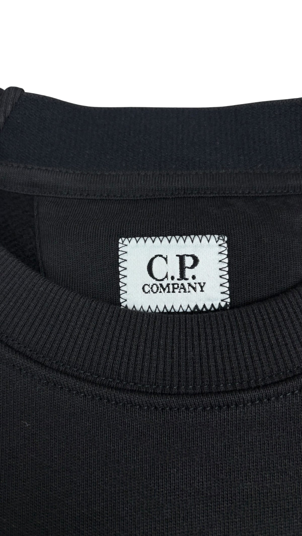 Rundhals-Sweatshirt C.P Company in Schwarz, neu, Kollektion 2026 - Ansicht 3/5