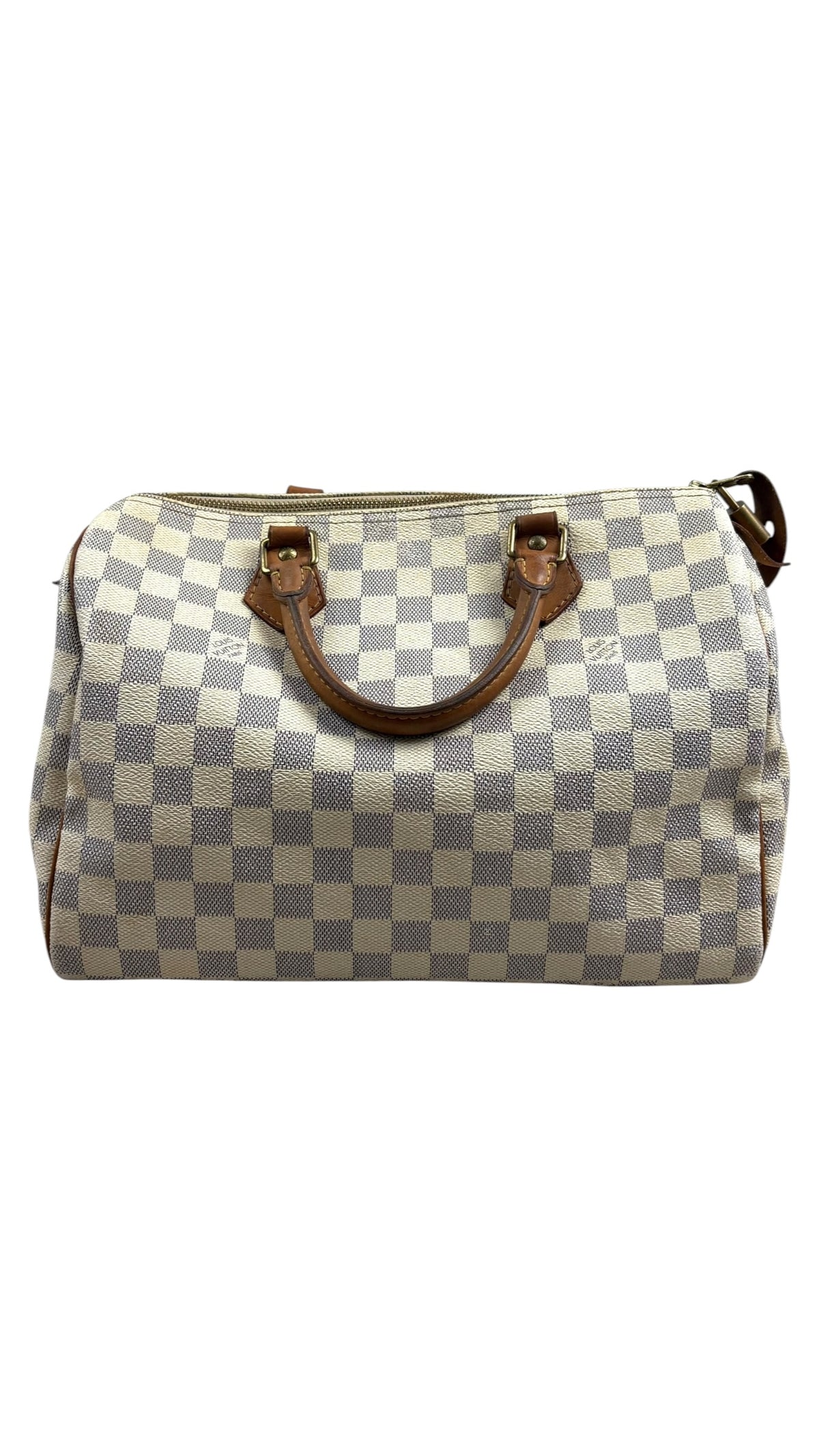 Sac à Main Louis Vuitton Speedy Damier Azur 30 - vue 1/8