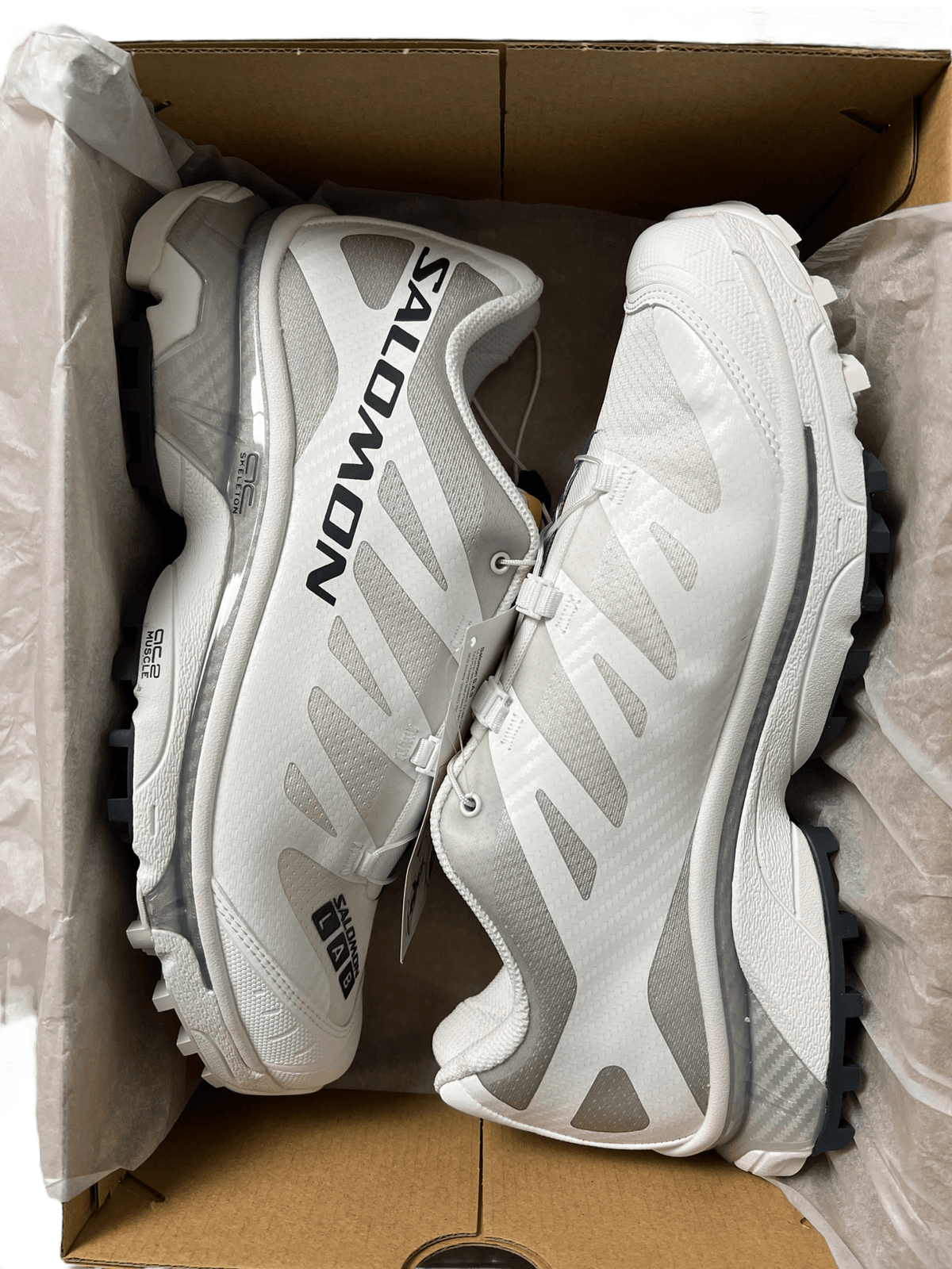 SNEAKERS SALOMON XT - 4 OG WHITE/EBONY/LUNAR ROCK - NB08 SHOP