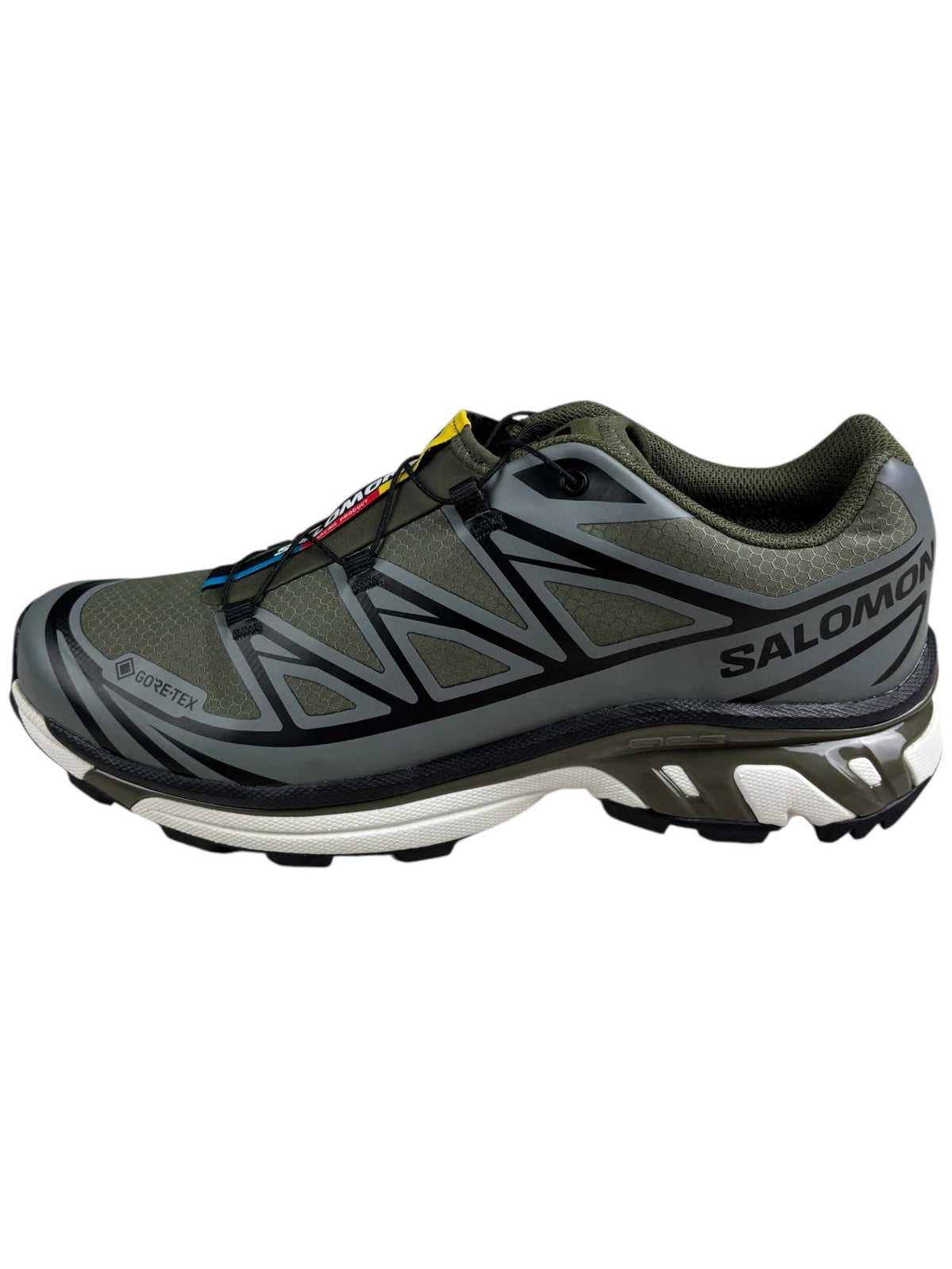 Sneakers Salomon olive / black taille 43 1/3 - Vue de face