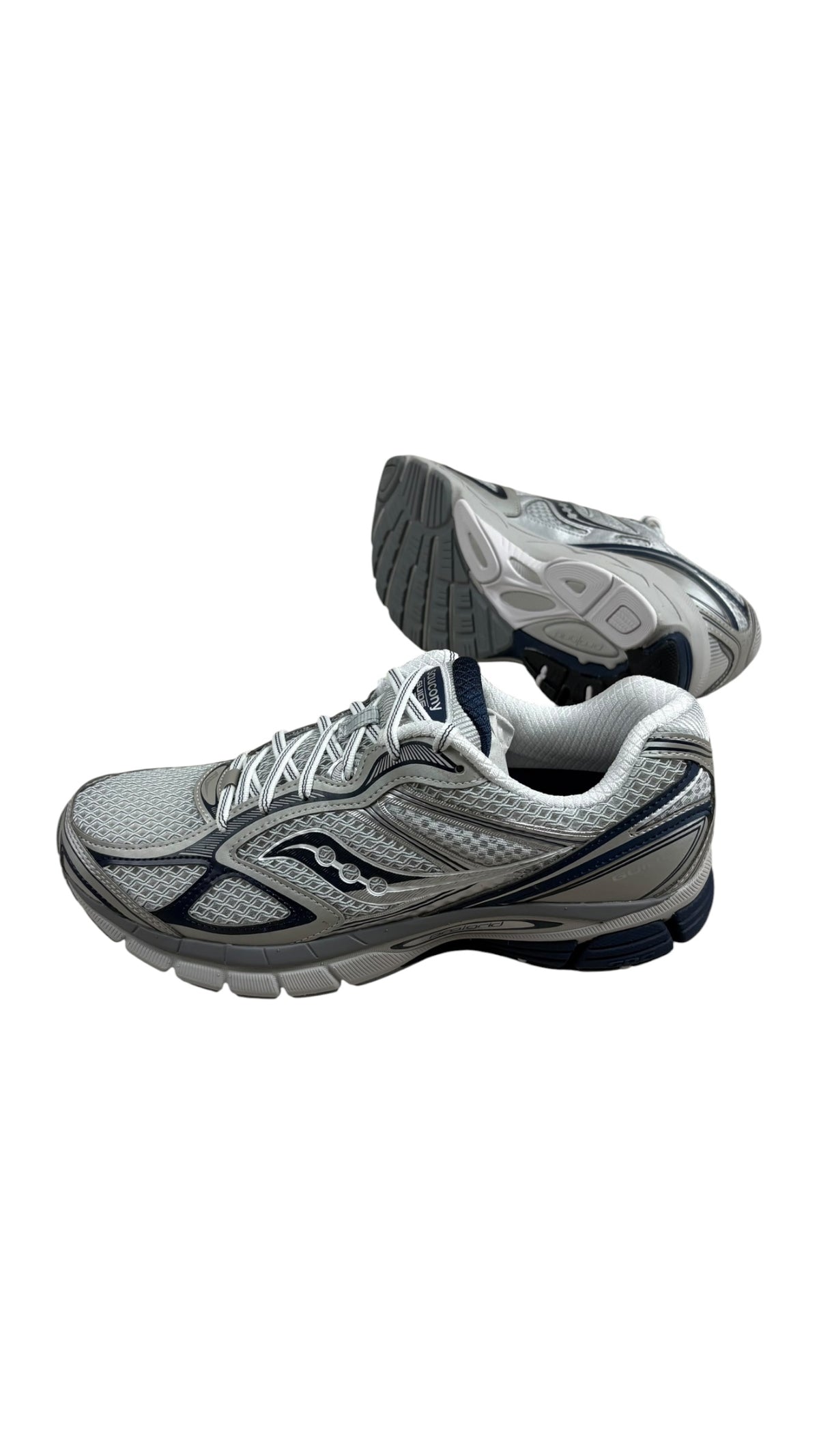 Sneakers Saucony Progrid Guide 7 gris marine neuf - vue 4/4