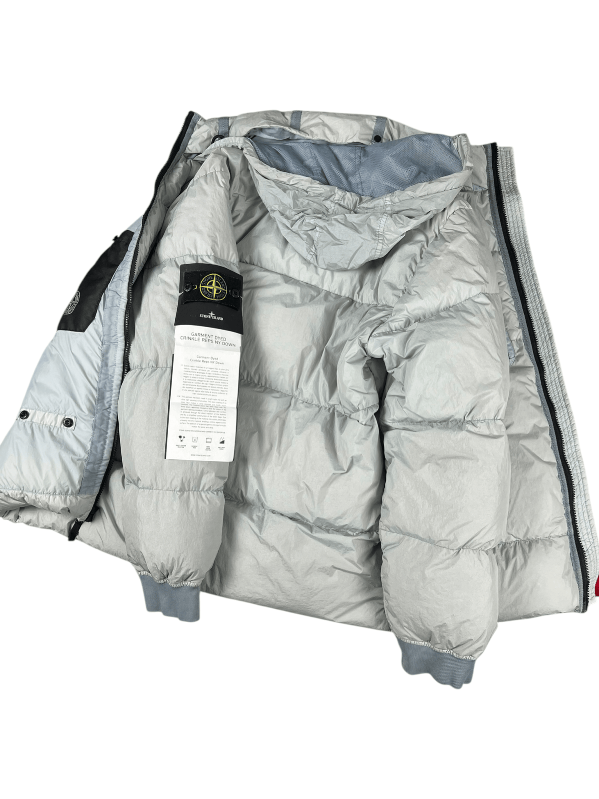 DOUDOUNE STONE ISLAND GARMENT DYED CRINKLE REPS NY DOWN - NB08 SHOP