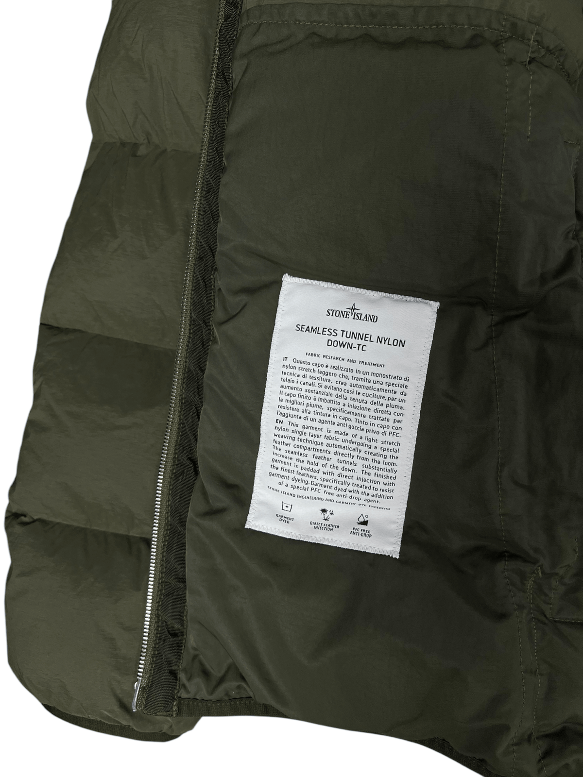 DOUDOUNE STONE ISLAND SEAMLESS TUNNEL NYLON DOWN - TC - NB08 SHOP