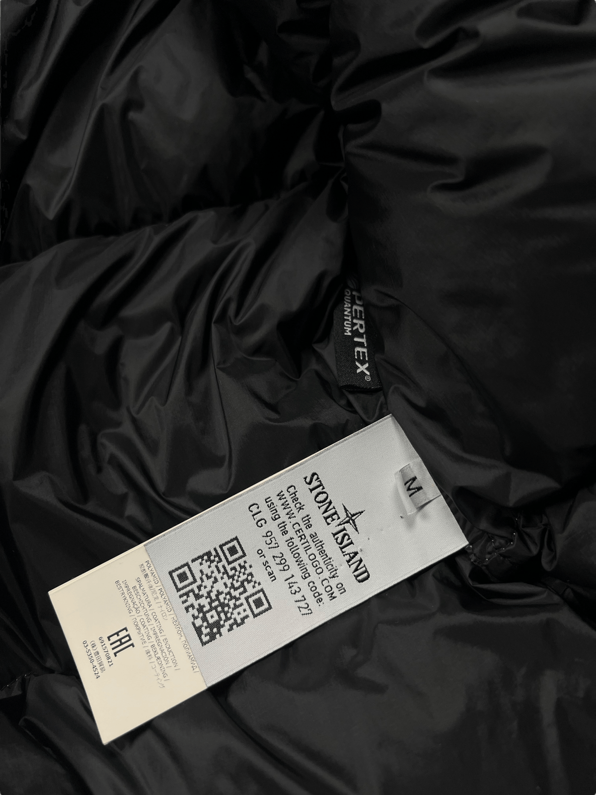 DOUDOUNE STONE ISLAND PERTEX QUANTUM Y DOWN - NB08 SHOP