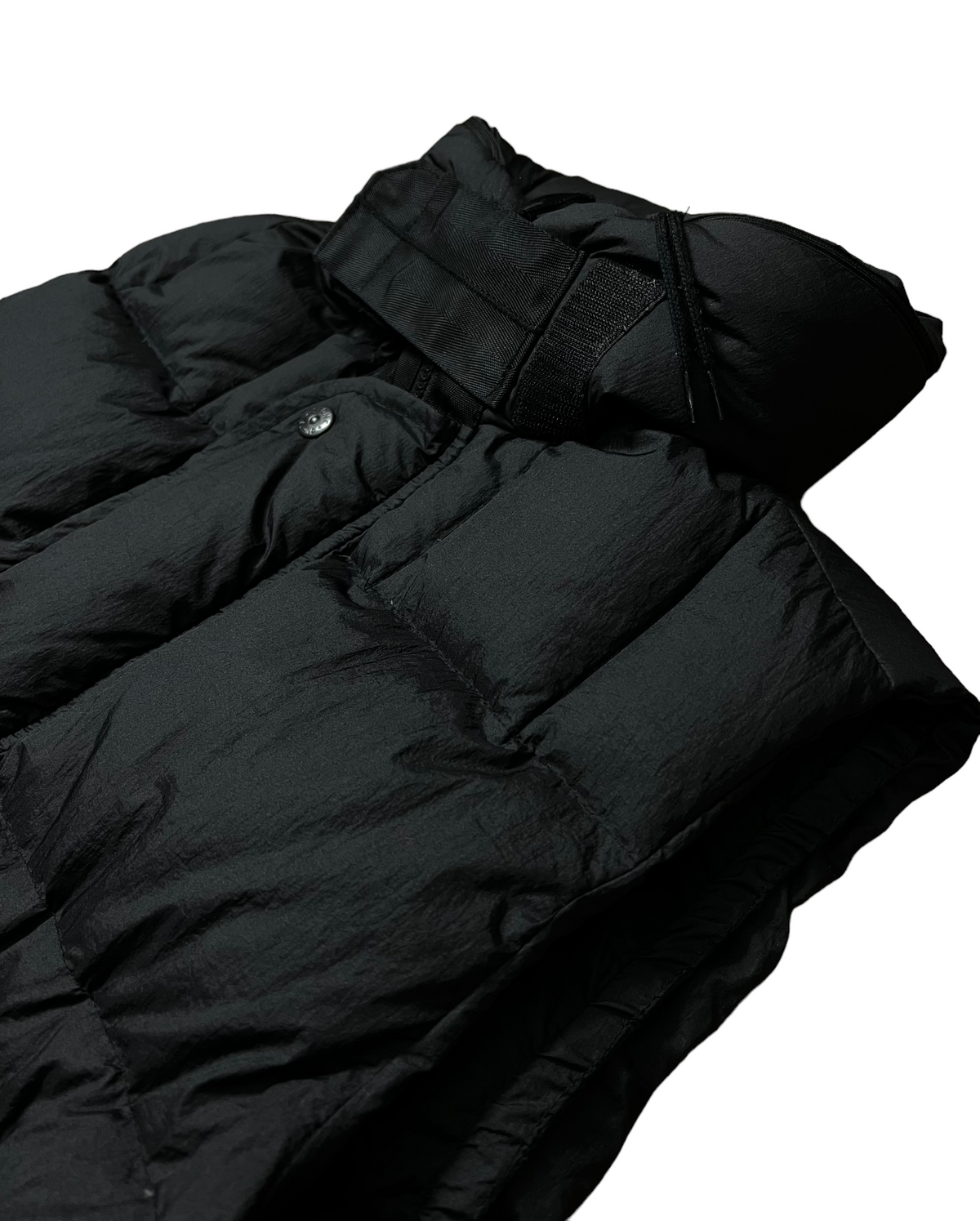 DOUDOUNE À CAPUCHE SANS MANCHE STONE ISLAND DOWN JACKET - NB08