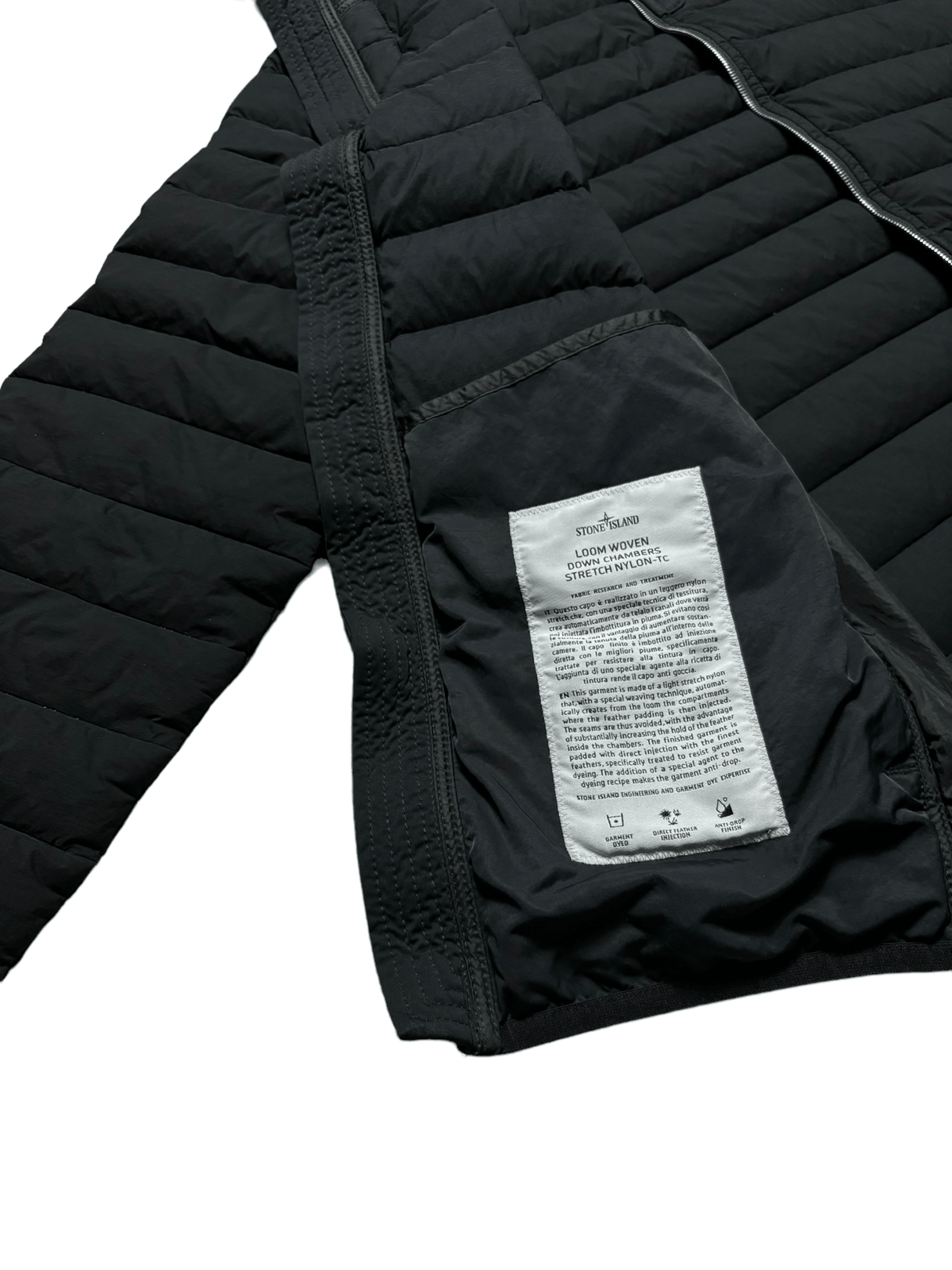 DOUDOUNE STONE ISLAND LOOM WOVEN DOWN CHAMBERS STRETCH NYLON - TC - NB08 SHOP