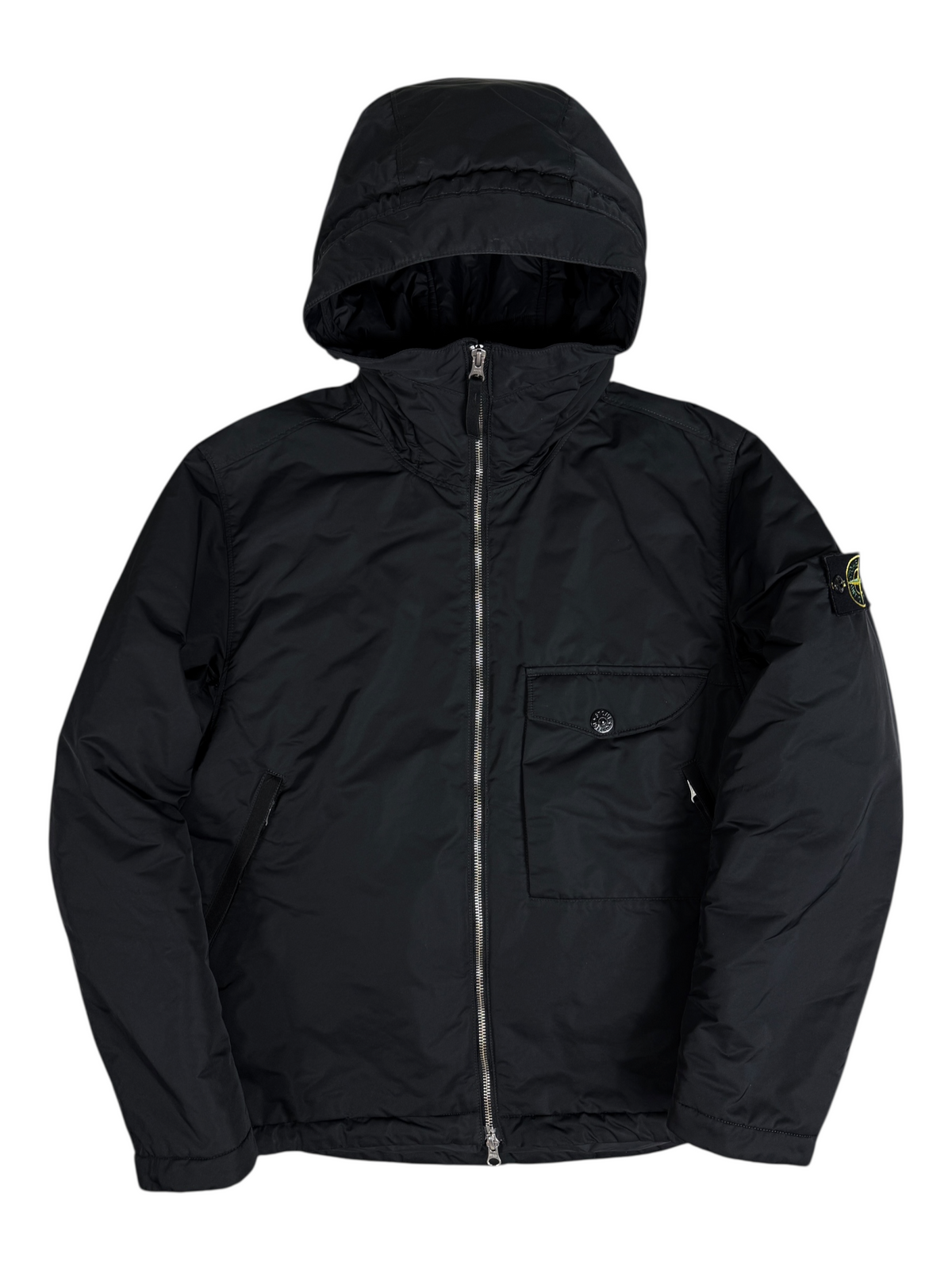 Doudoune Stone Island noir taille S - Vue de face