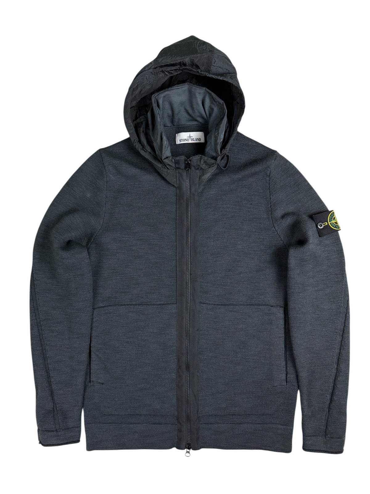 Gilet Stone Island gris taille L - Vue de face