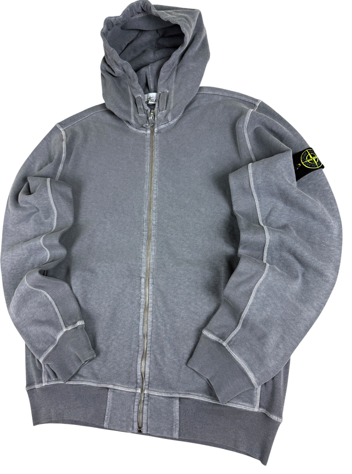 Gilet Stone Island gris taille M - Vue côté