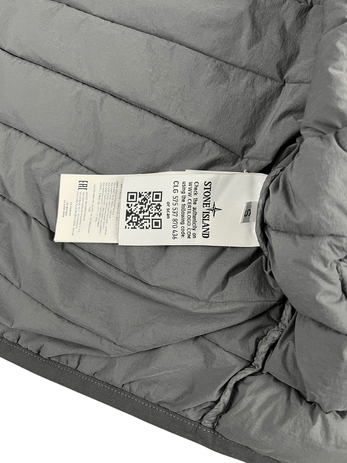 GILET STONE ISLAND LOOM WOVEN DOWN CHAMBERS STRETCH NYLON - TC - NB08 SHOP