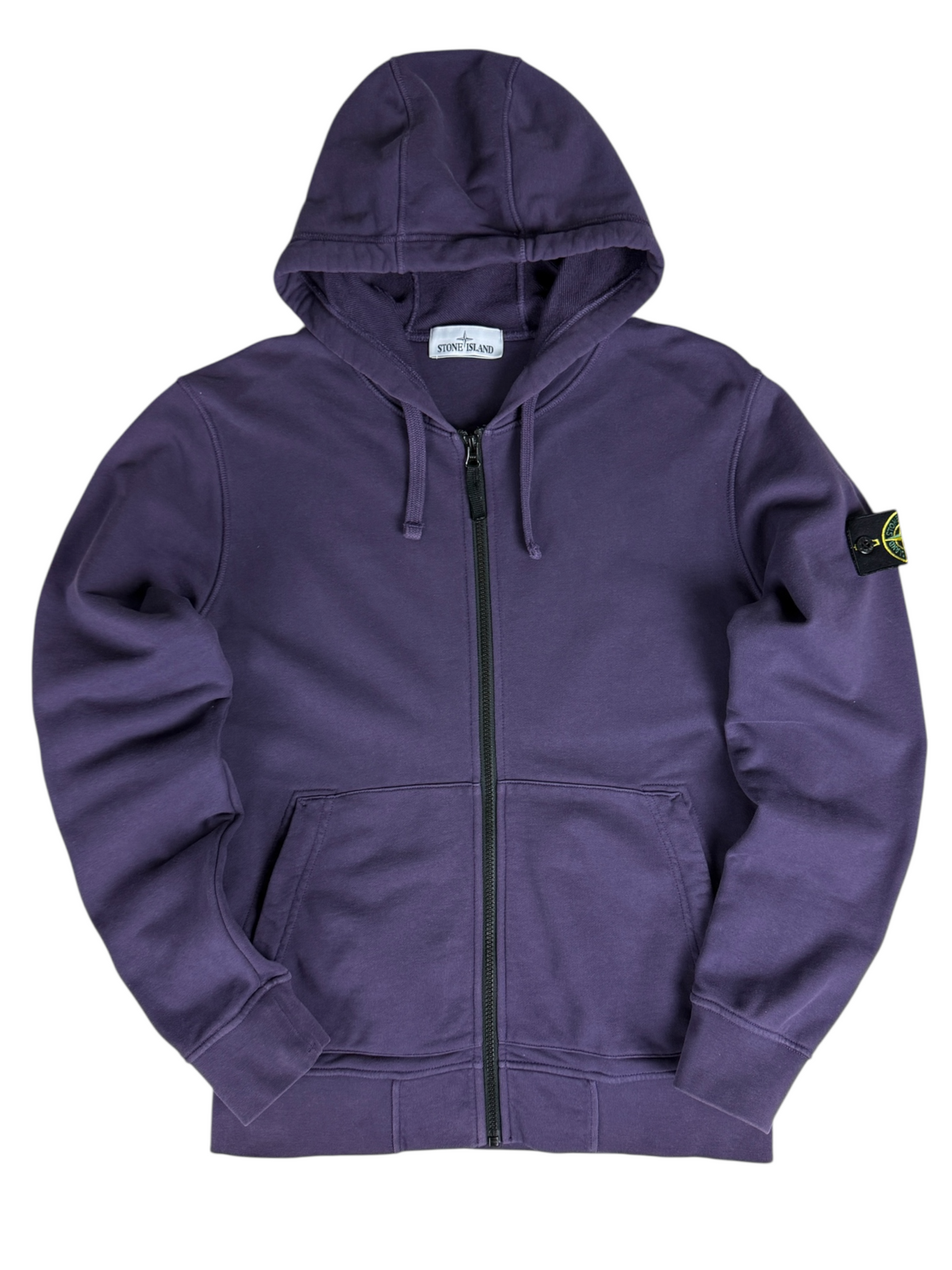 Gilet Stone Island mauve taille M - Vue de face