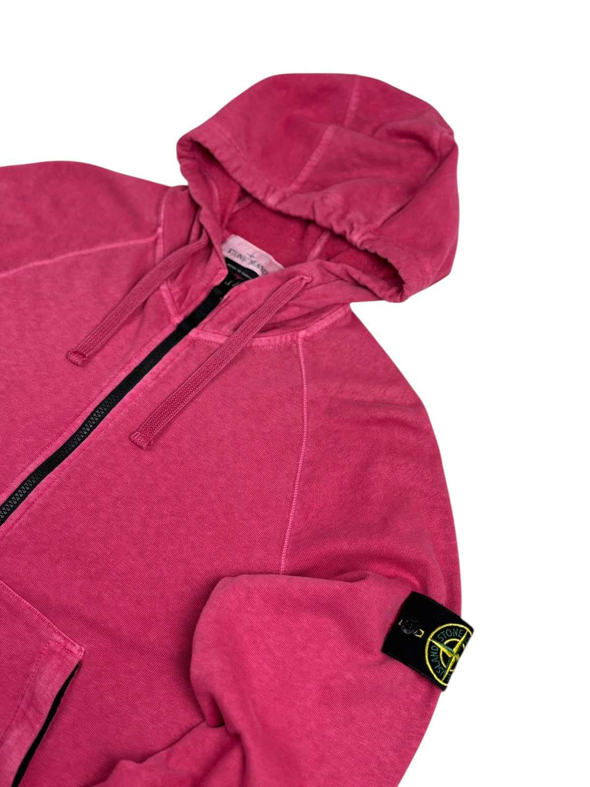 Gilet Stone Island rose taille S - Vue de dos