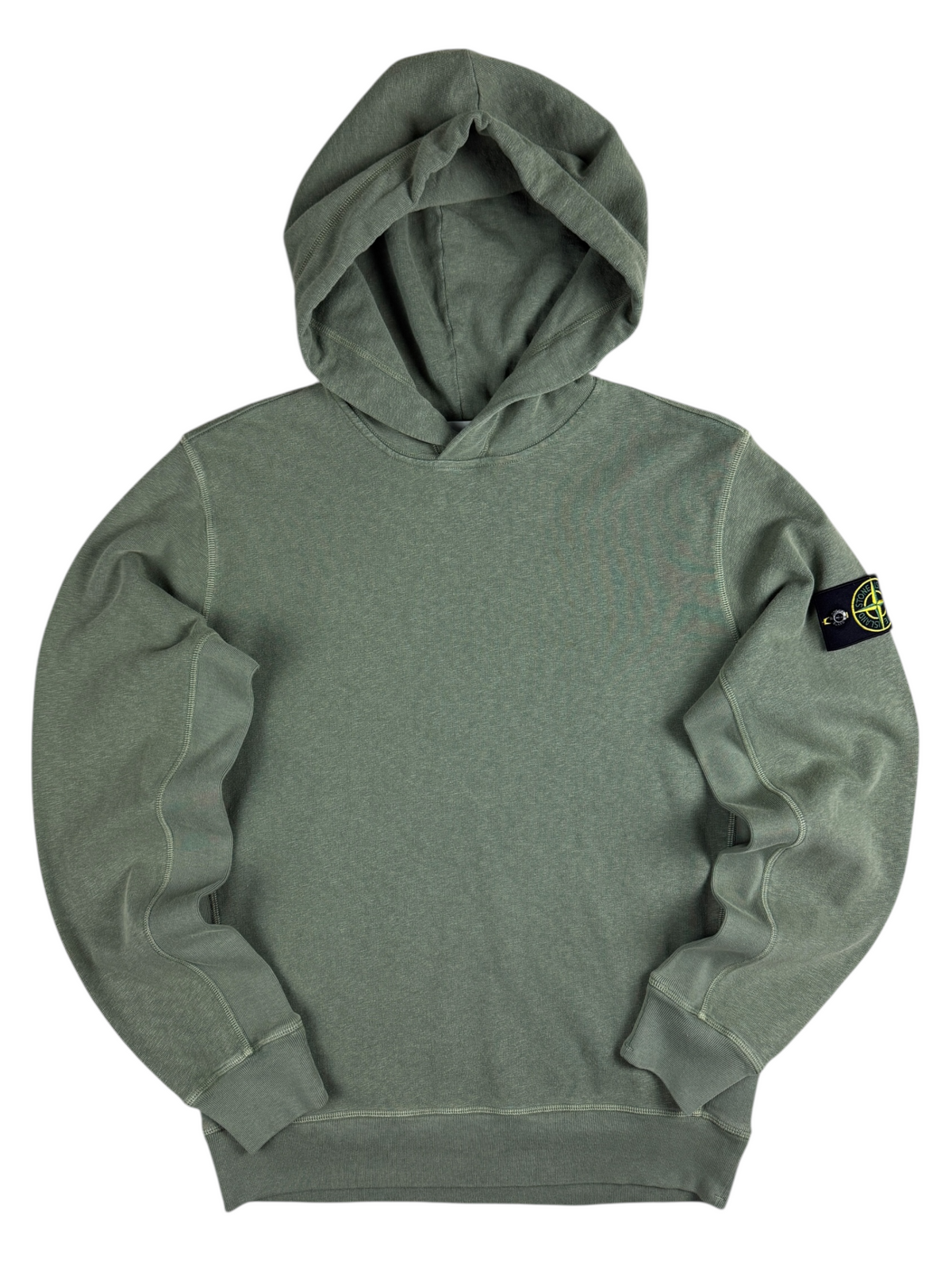 Hoodie Stone Island vert taille S - Vue de face