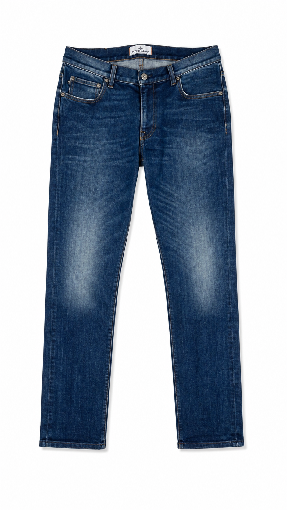 Jean Stone Island bleu taille W30, seconde main authentifiée — vue 2