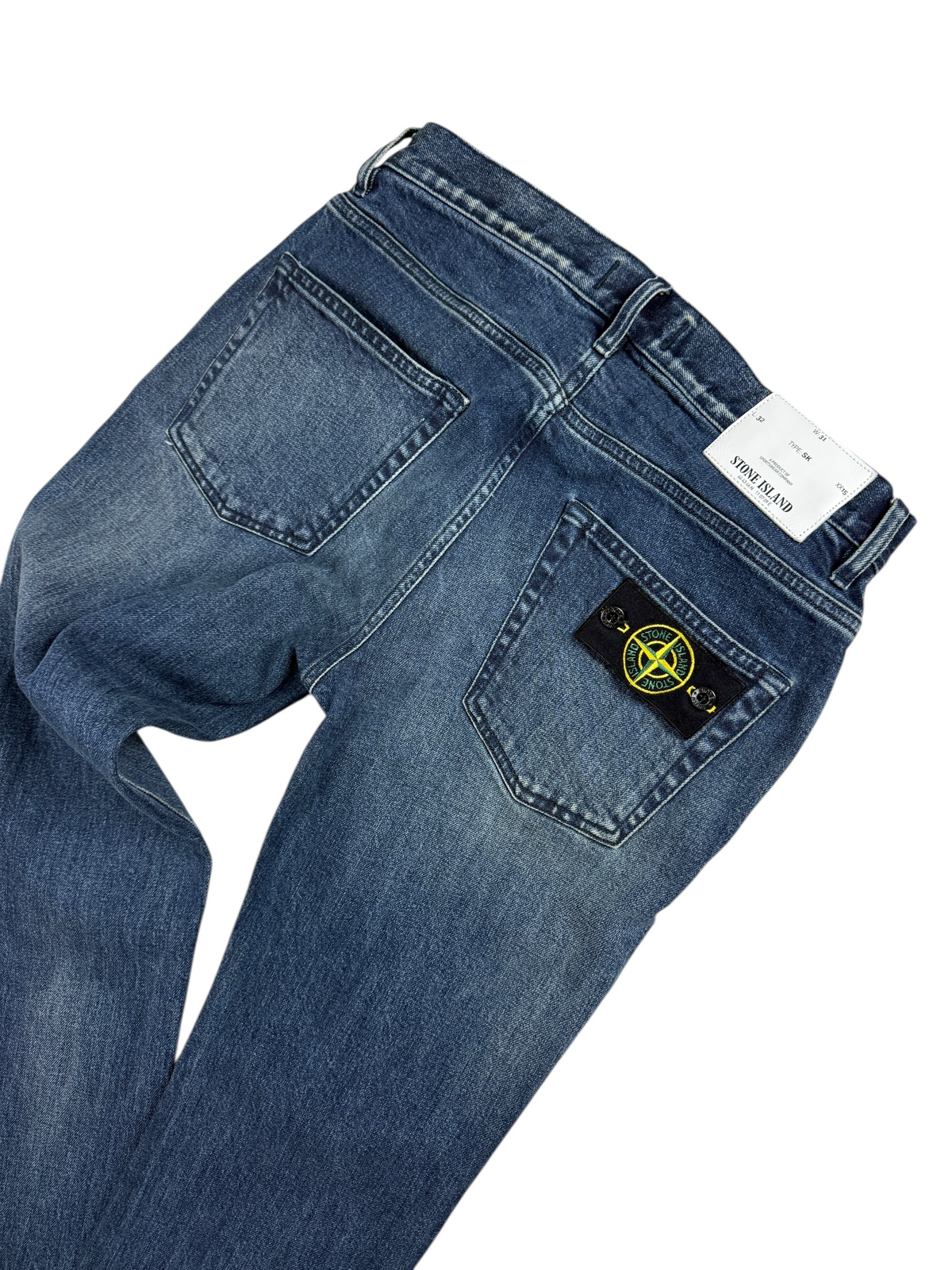 Jean Stone Island marine taille PANTALON W31 - Vue de dos