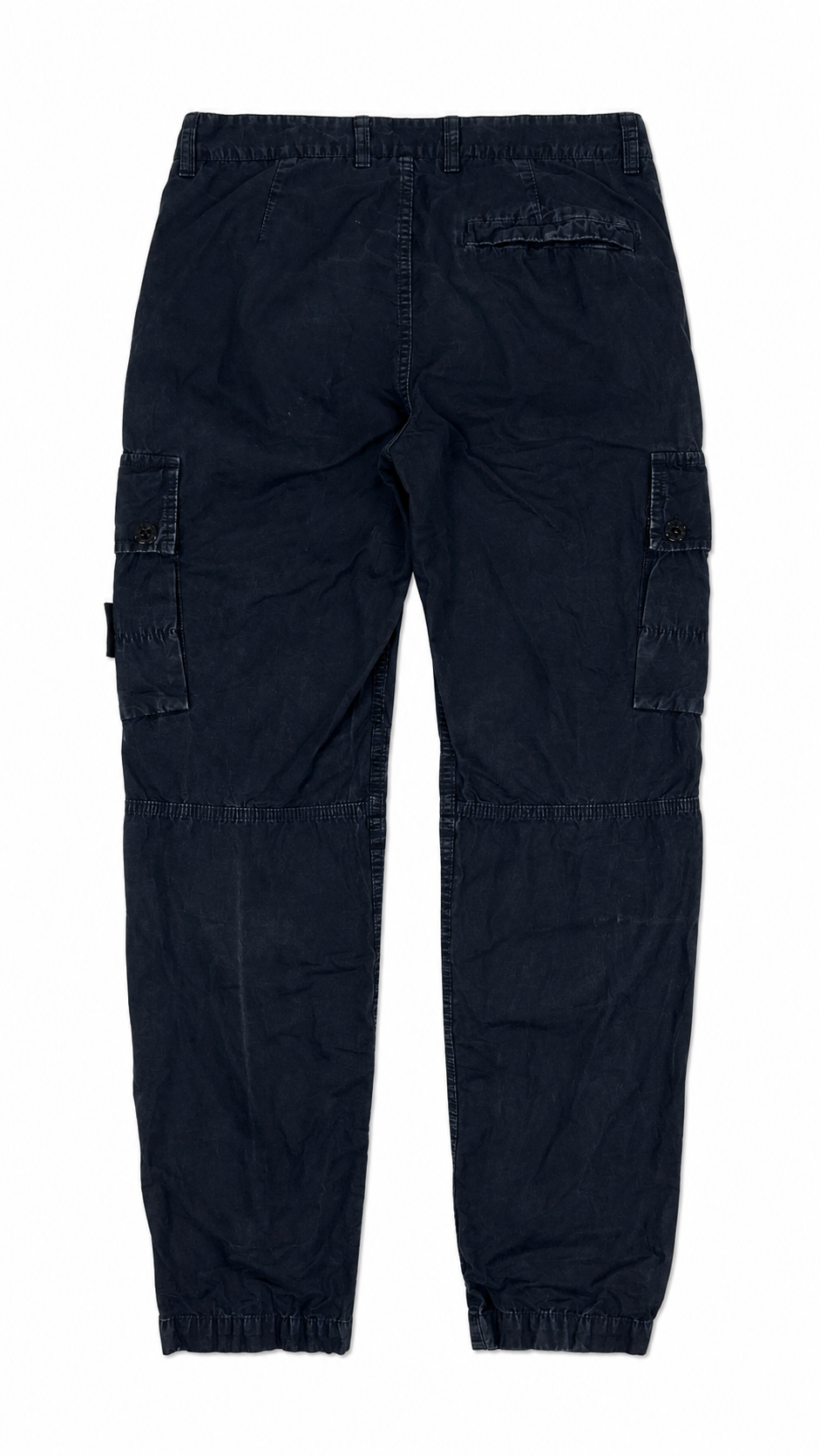 Pantalon Cargo Stone Island marine, vue de dos — vue 2