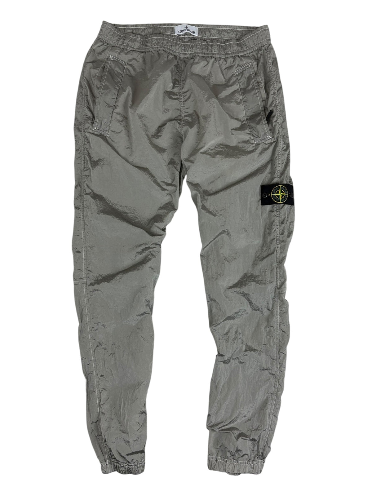 Pantalon Stone Island gris clair taille PANTALON W34 - Vue de face