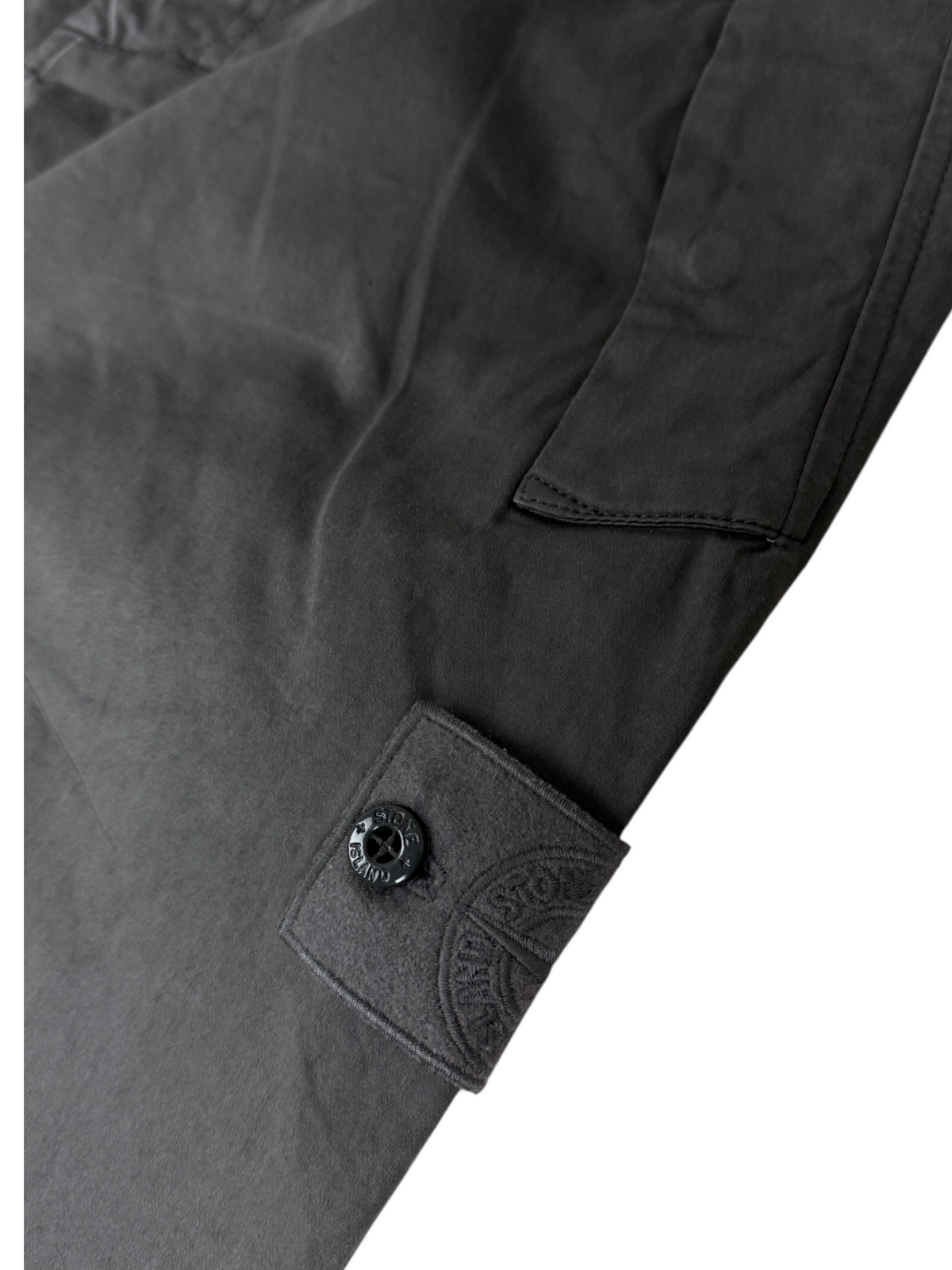 Pantalon Stone Island gris taille PANTALON W28 - Vue de dos