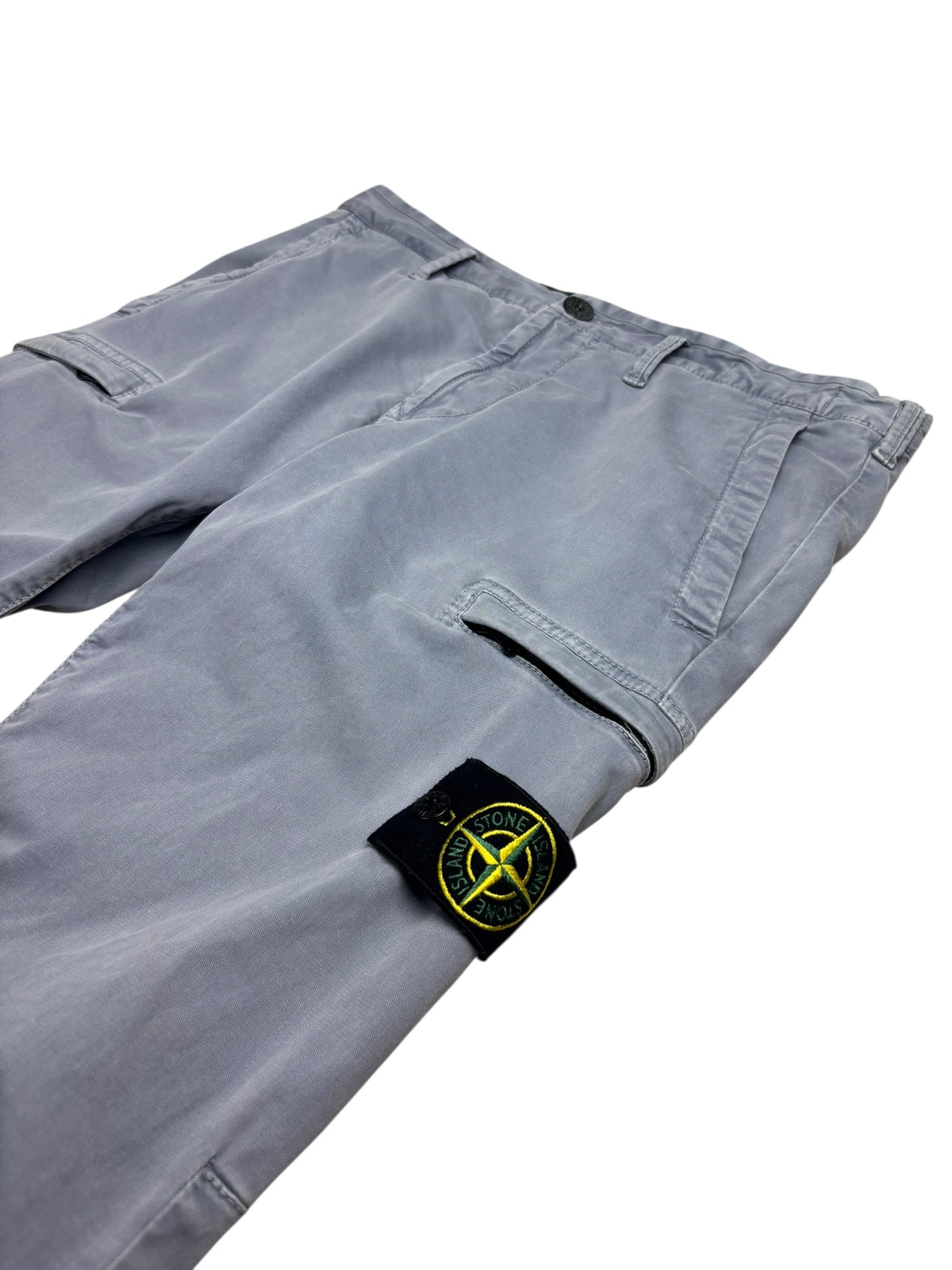 Pantalon Stone Island gris taille PANTALON W31 - Vue de dos