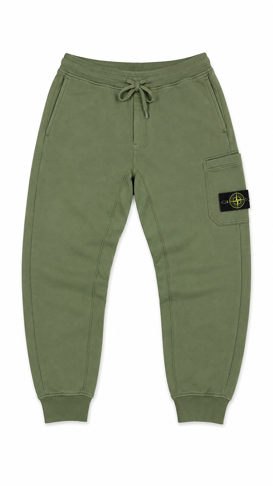 Pantalon jogging Stone Island kaki taille M, seconde main authentifiée — vue 1
