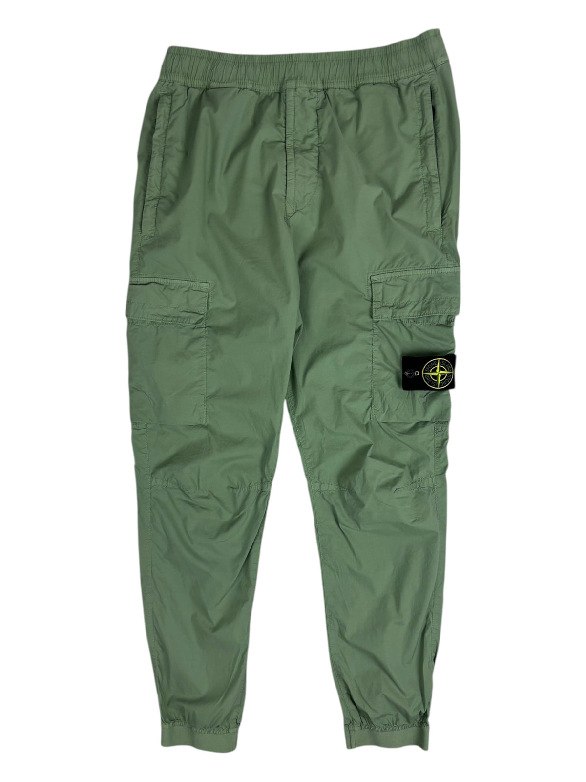 Pantalon Stone Island kaki taille PANTALON W29 - Vue de face