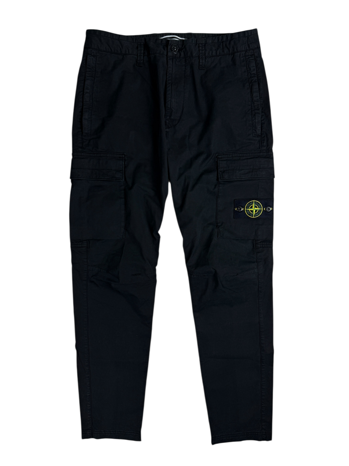 Pantalon Stone Island noir taille PANTALON W30 - Vue de face