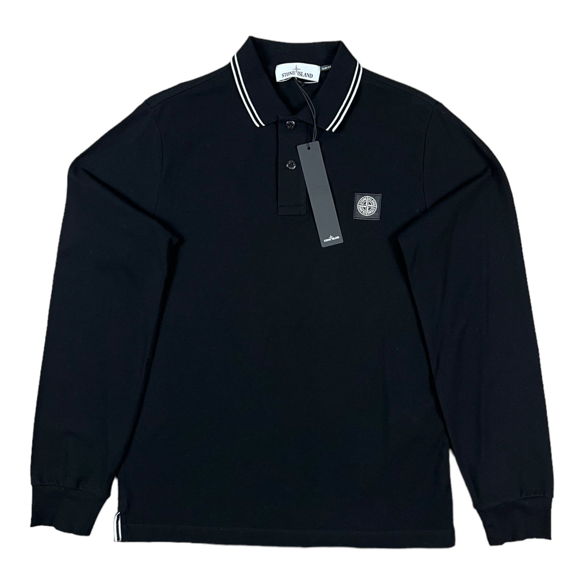 POLO MANCHES LONGUES STONE ISLAND - NB08