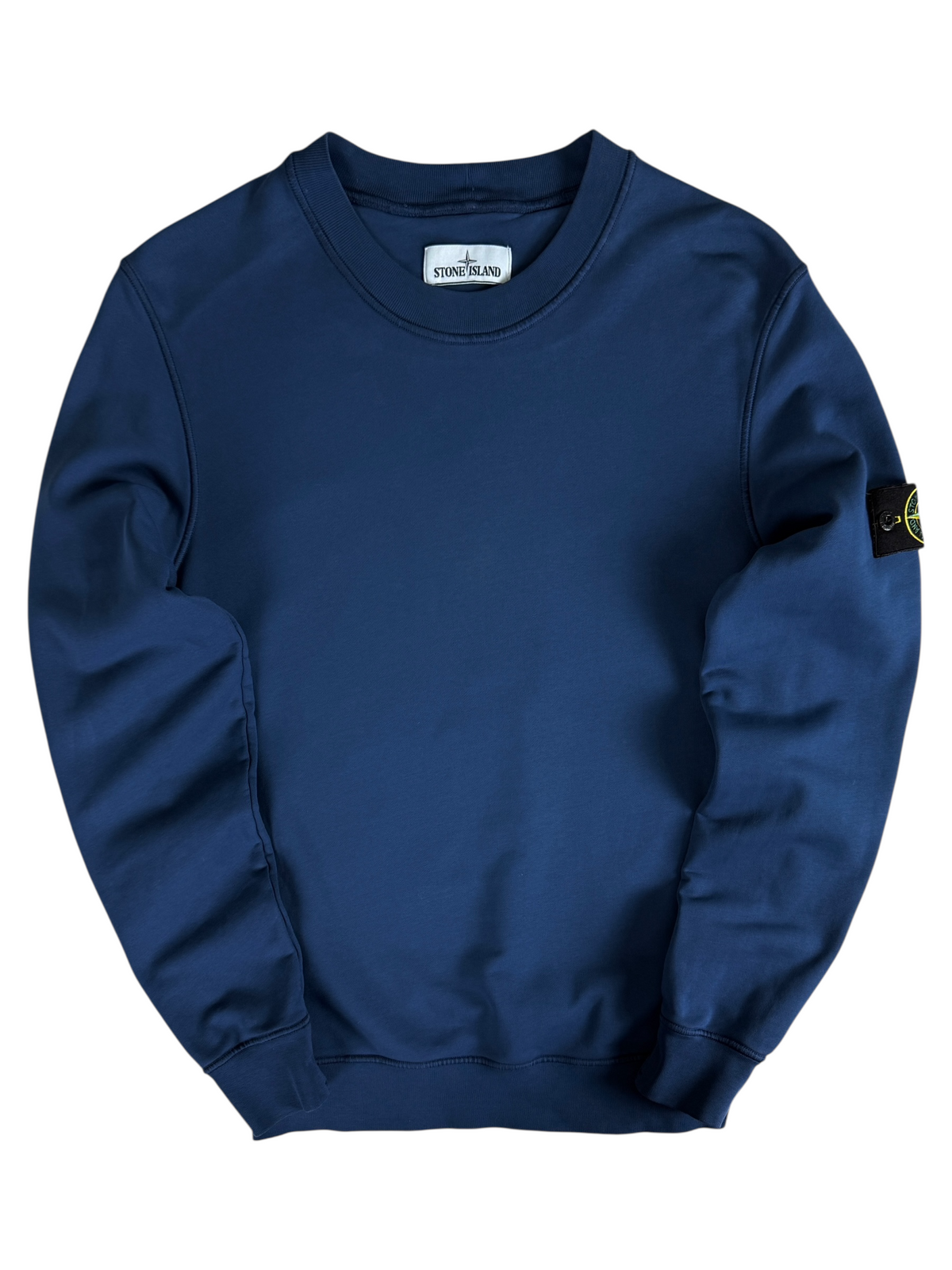 Pull Stone Island bleu taille M - Vue de face