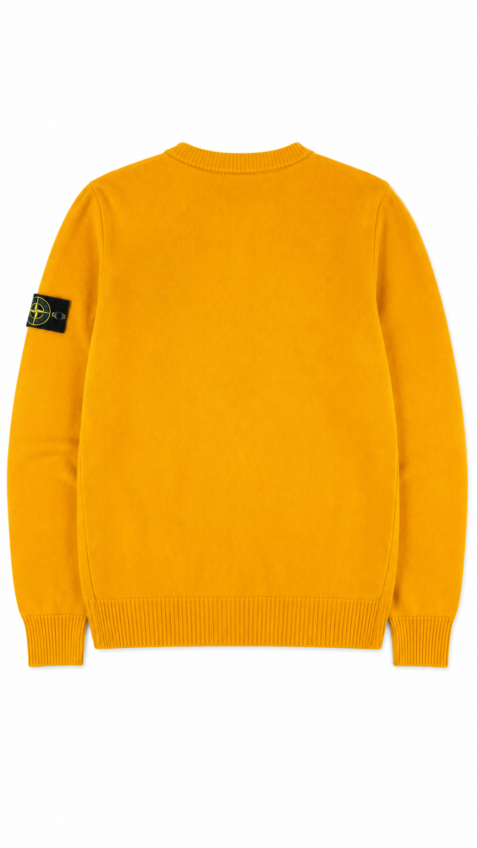 Stone Island wool jumper, orange, back view — view 2