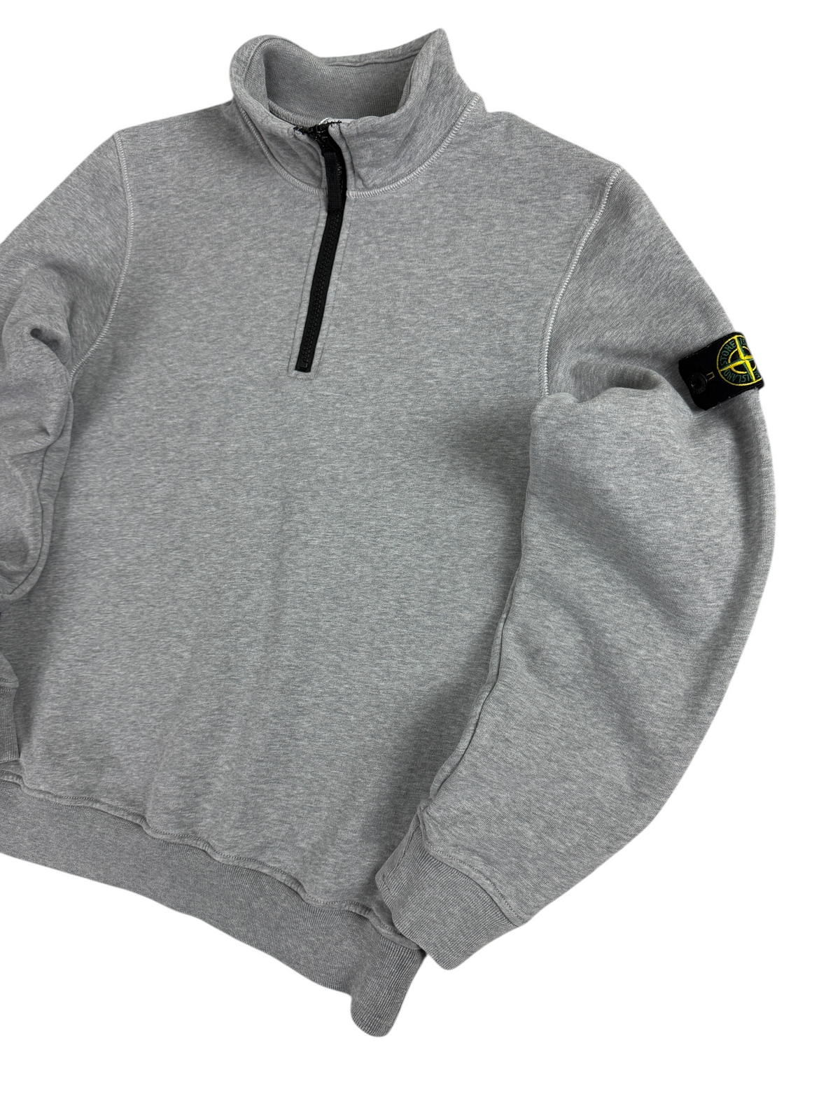 Pull Stone Island gris taille 12 ans - Vue de dos