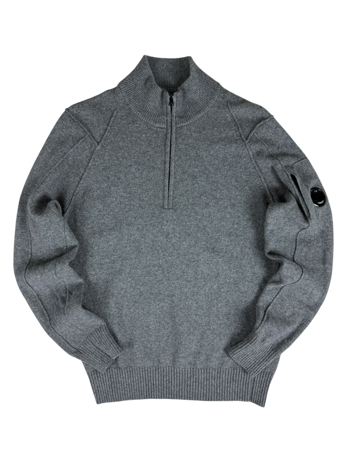 Pull Stone Island gris taille 54 - Vue de face