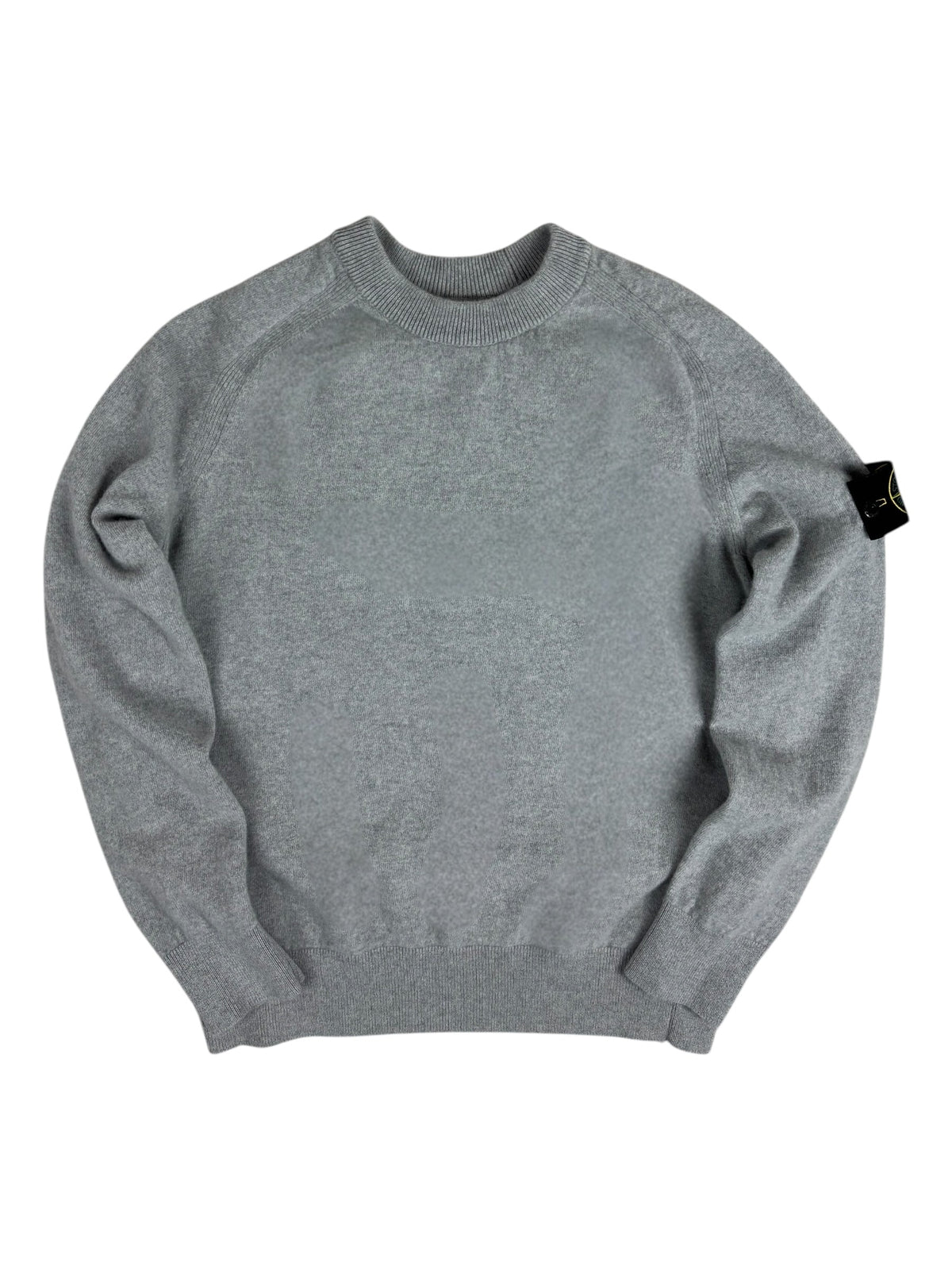 Pull Stone Island gris taille M - Vue de face