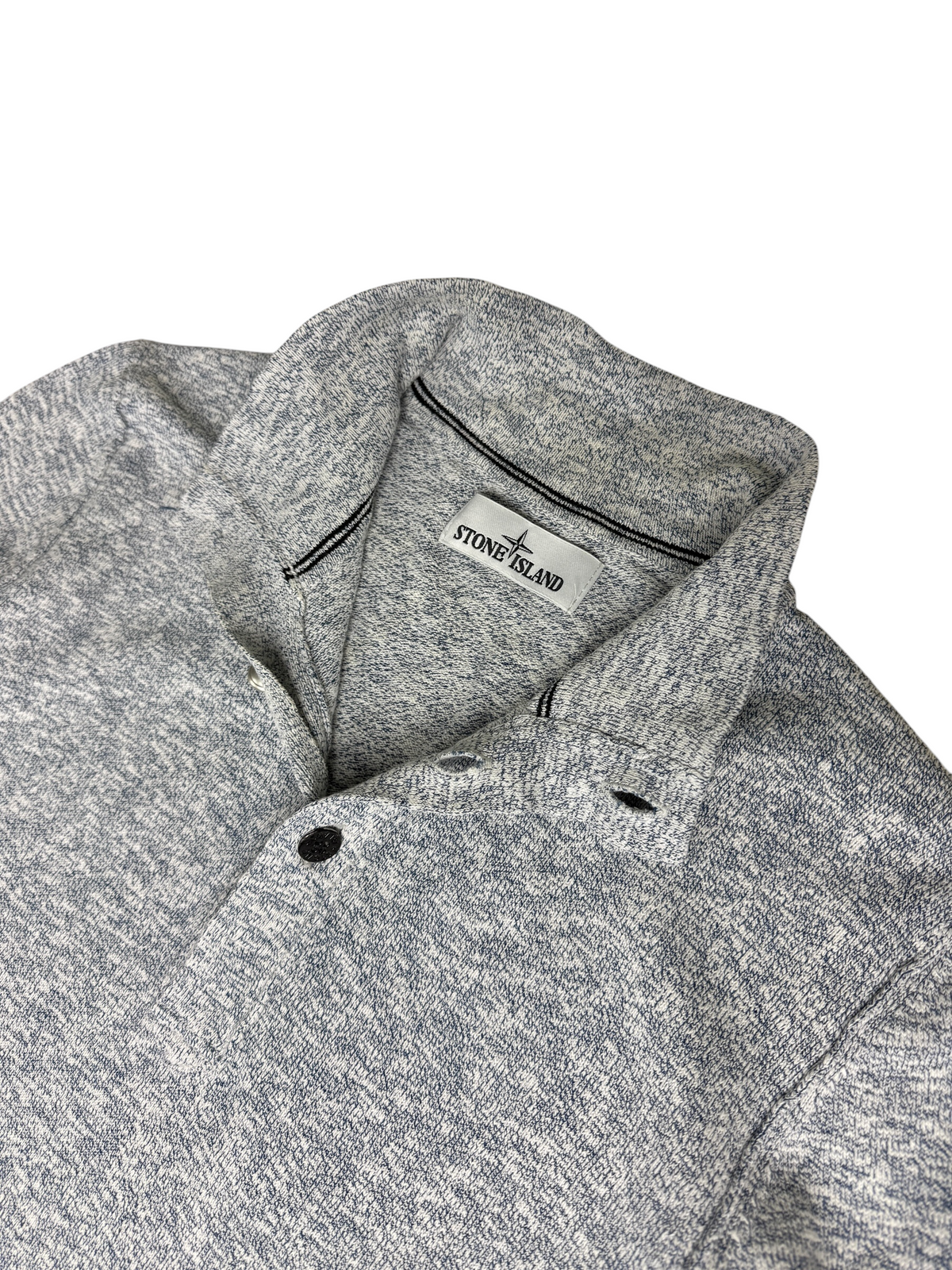 Pull Stone Island gris taille S - Détail