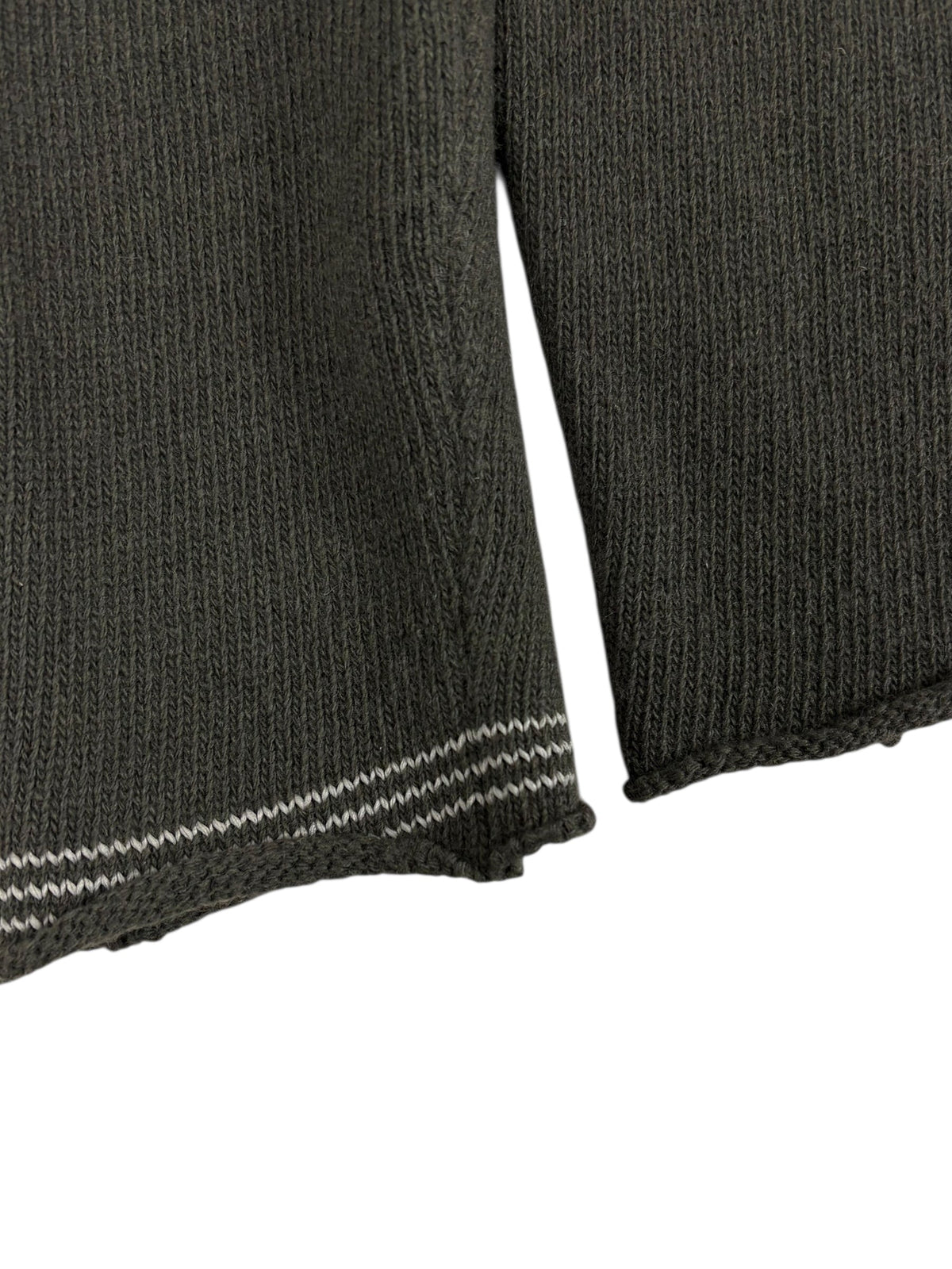 Pull Stone Island kaki taille M - Détail