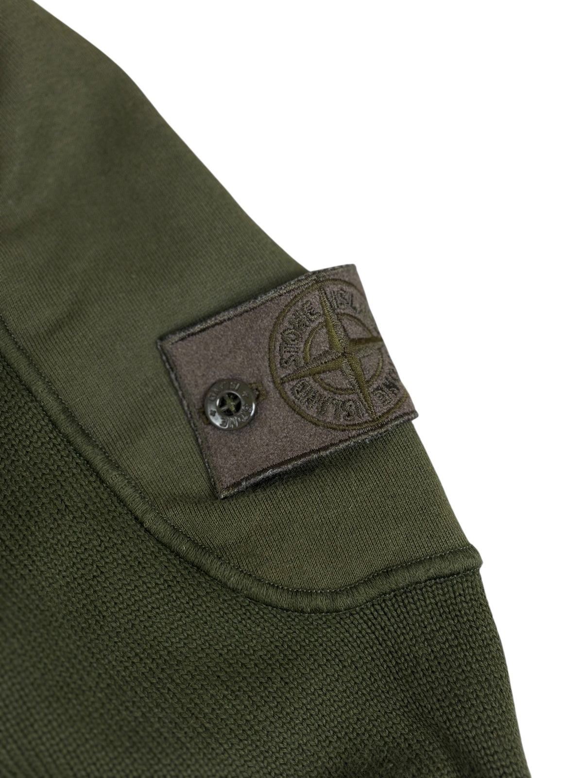 Pull Stone Island kaki taille S - Vue de dos