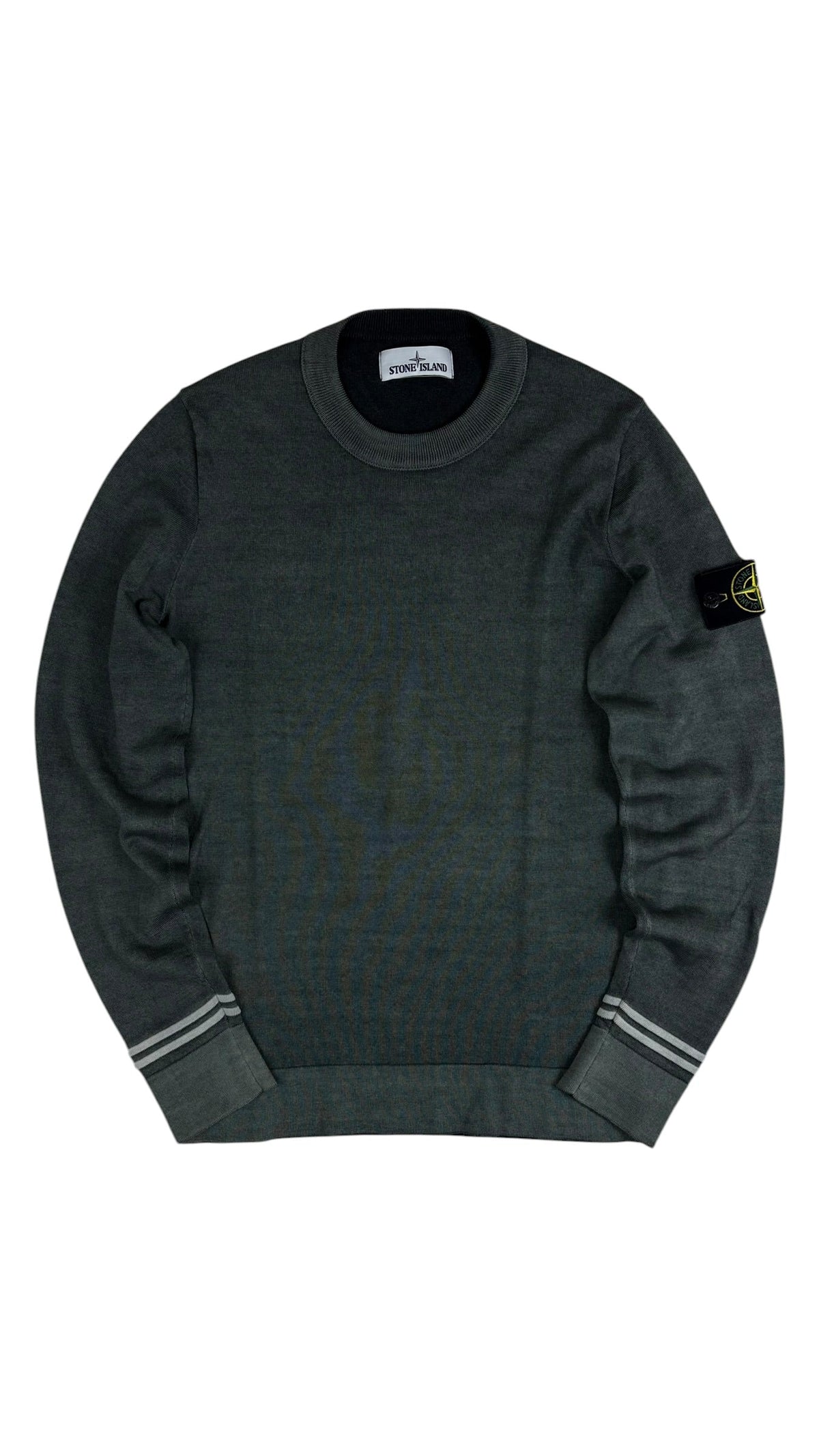 Pull Stone Island kaki taille S - Vue de face