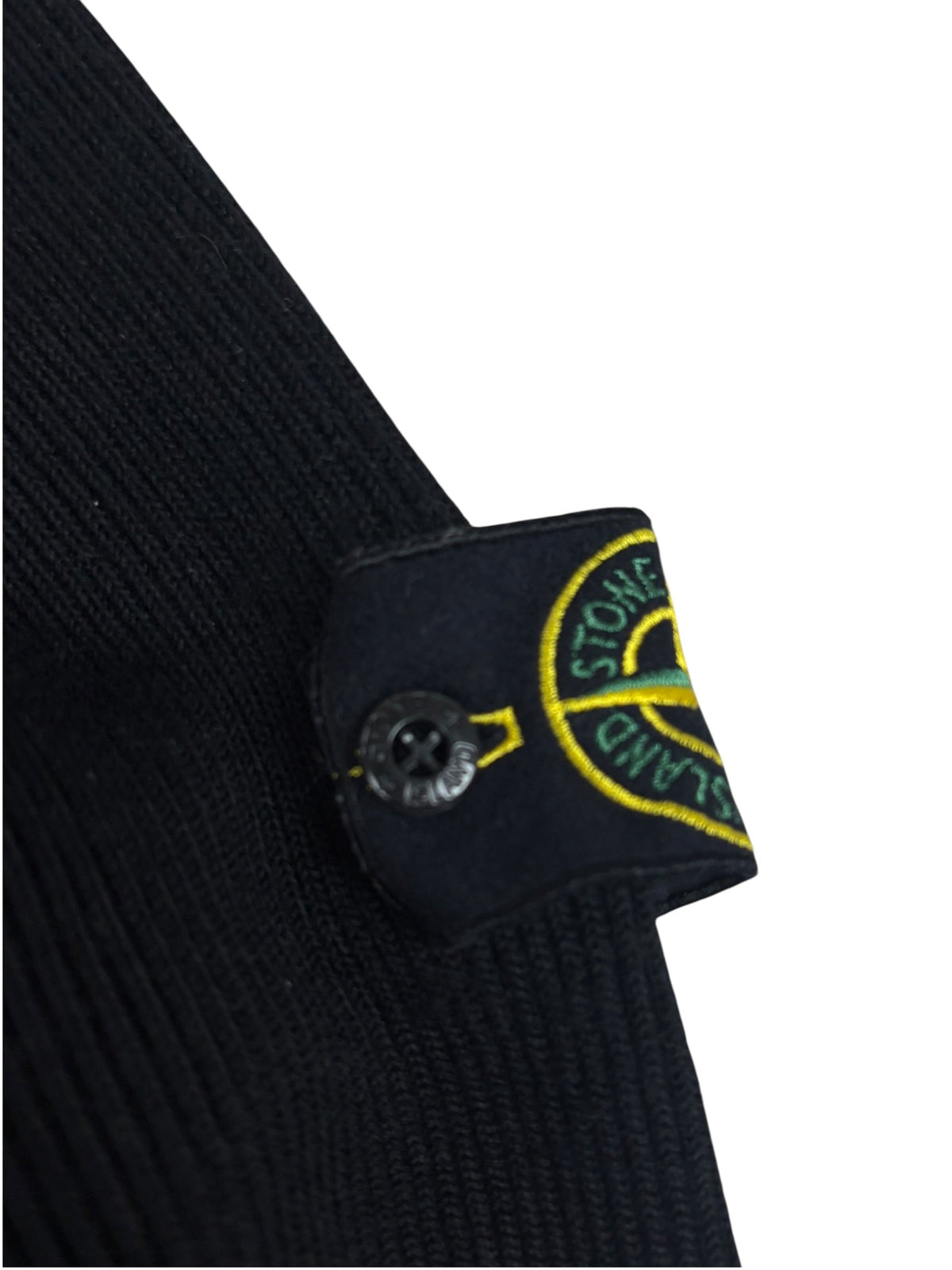 Pull Stone Island noir taille L - Vue de dos