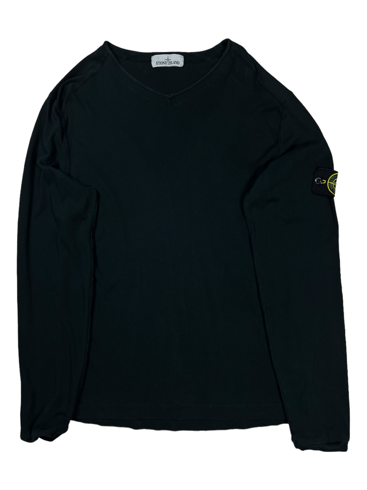 Pull Stone Island noir taille L - Vue de face
