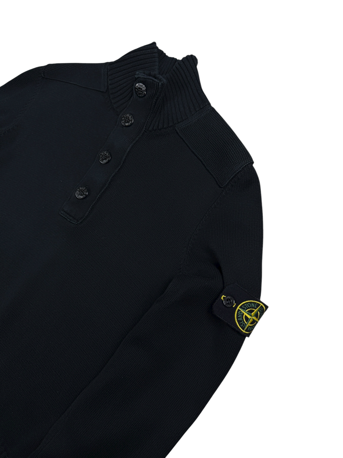 Pull Stone Island noir taille M - Vue de dos