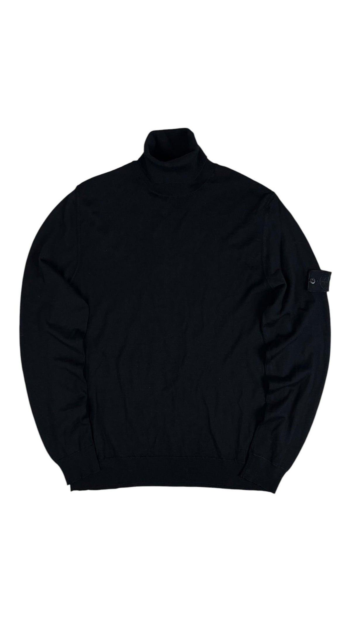 Pull Stone Island noir taille XL - Vue de face