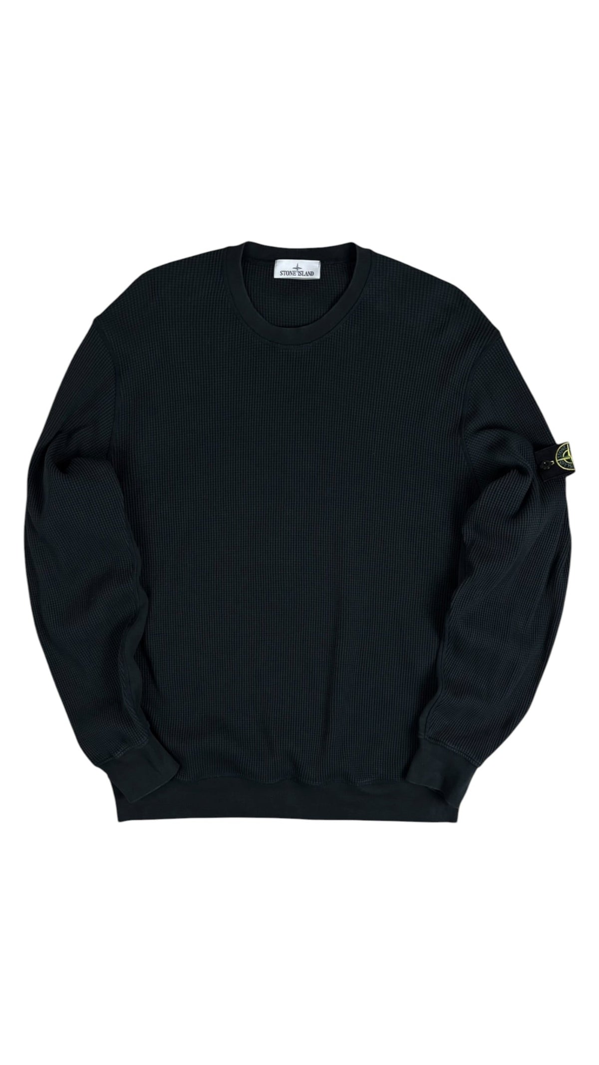 Pull Stone Island noir taille XXL - Vue de face
