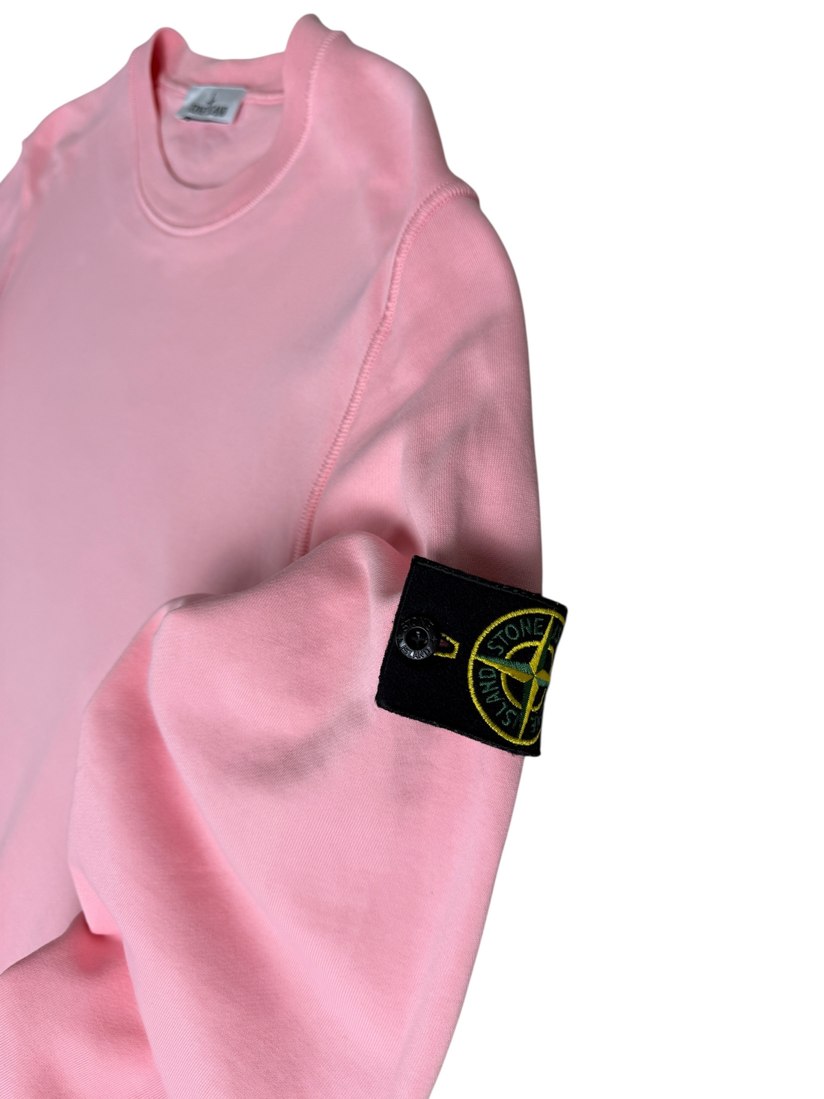 Pull Stone Island rose taille L - Détail