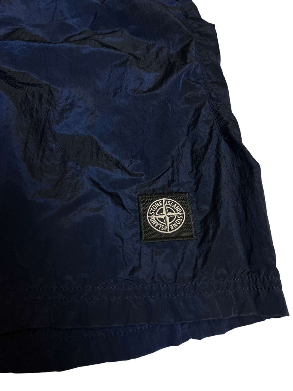 Short Stone Island bleu taille M - Vue de dos
