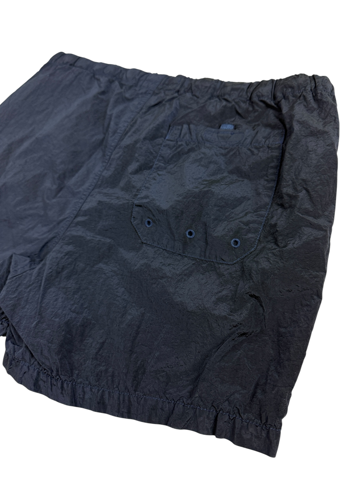 Short Stone Island marine taille L - Détail