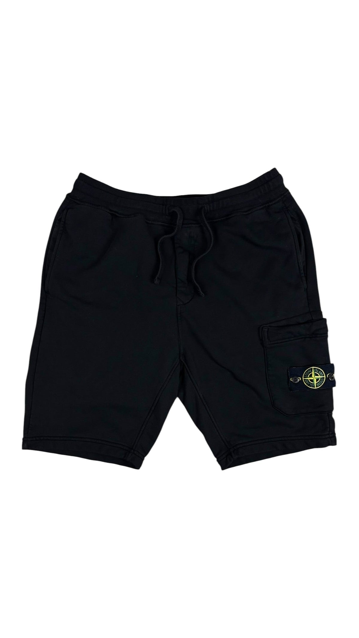 Short Stone Island noir taille M - Vue de face