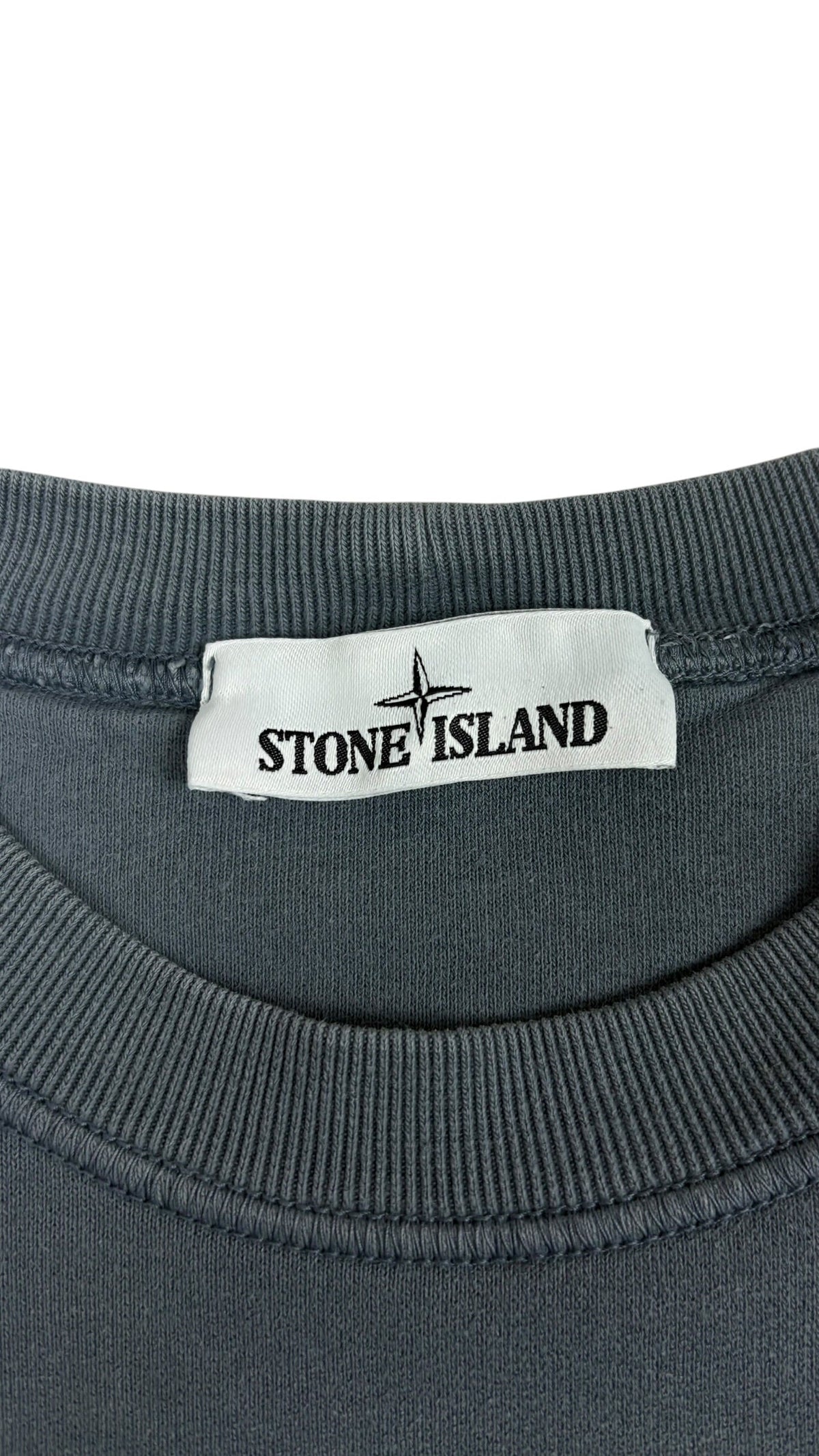 Sweat Stone Island bleu taille M - Détail