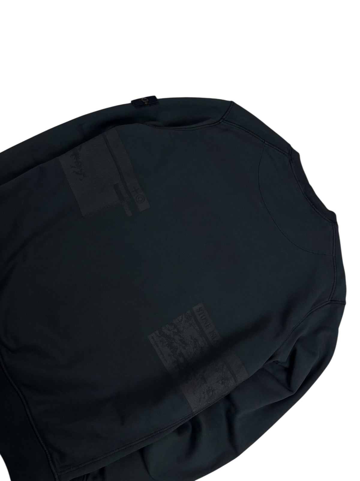 Sweat Stone Island noir taille L - Détail