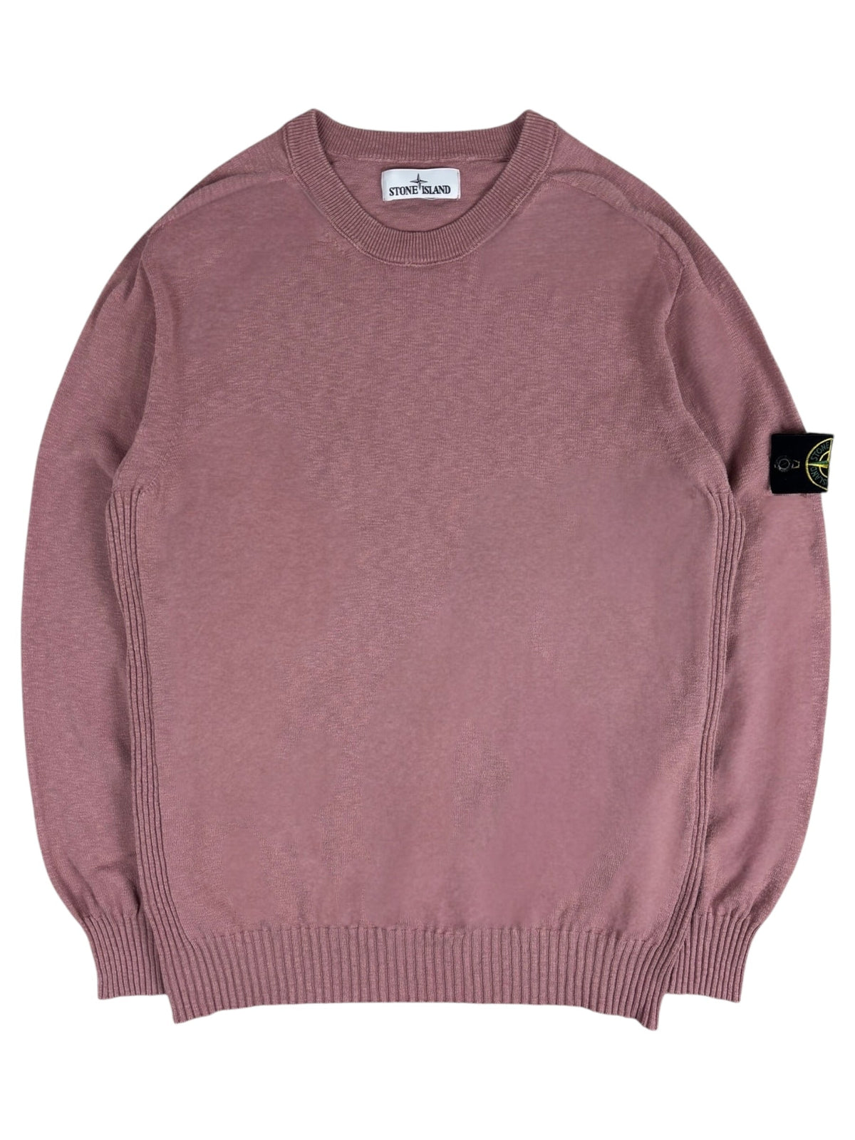 Sweat Stone Island rose taille XL - Vue de face
